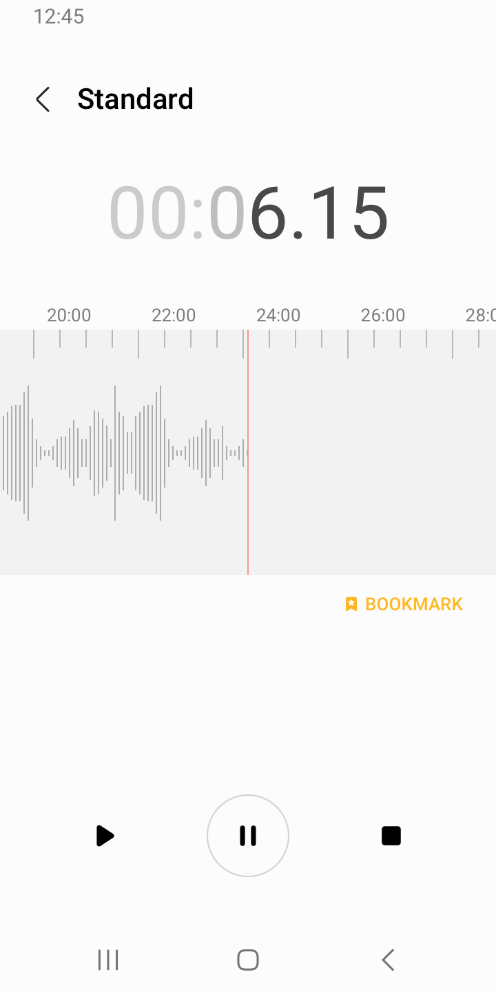 اسکرین شات 2 برنامه ضبط صدای داخل گوشی اندروید