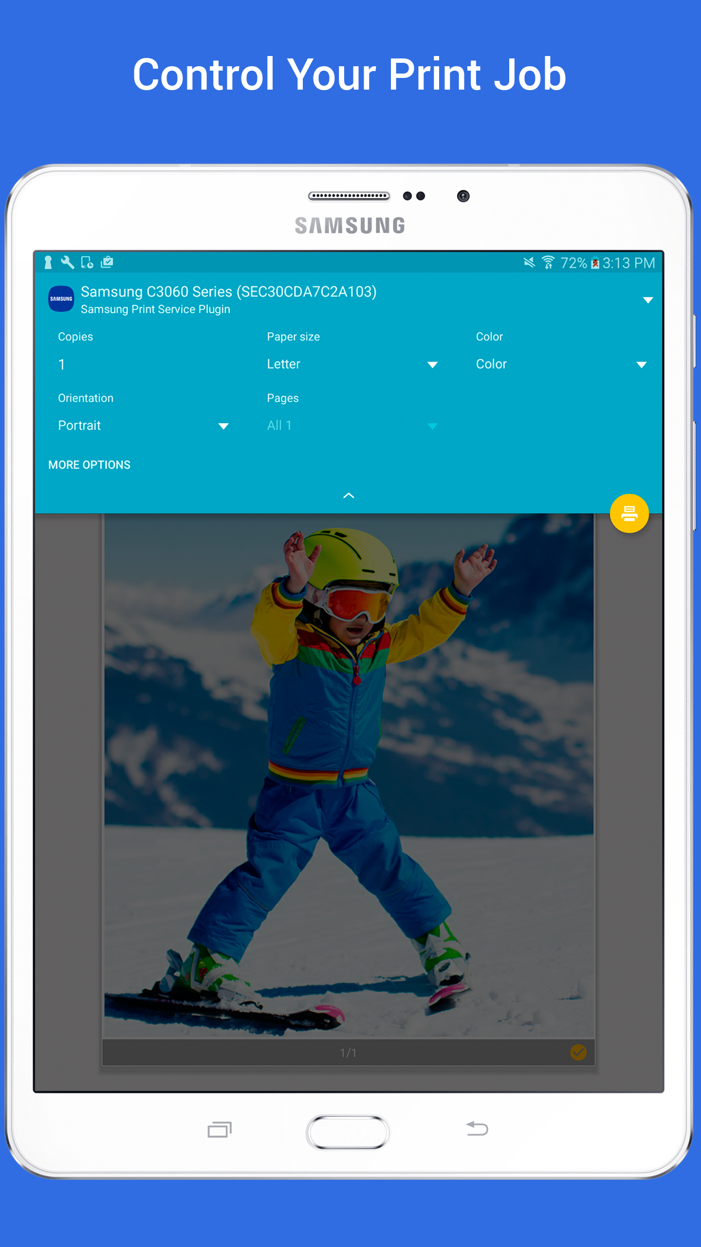 اسکرین شات 6 برنامه Samsung Print Service Plugin