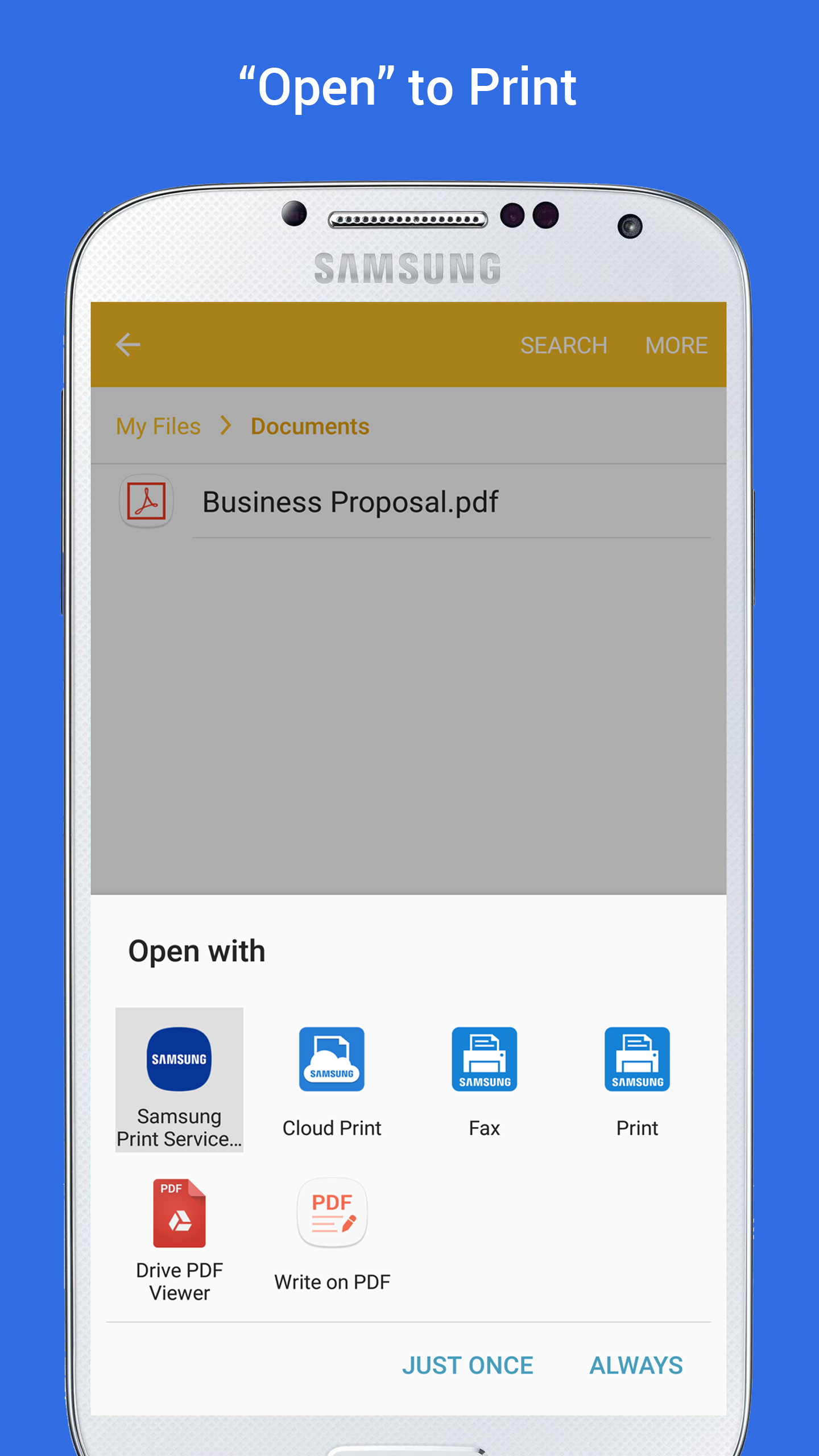 اسکرین شات 4 برنامه Samsung Print Service Plugin