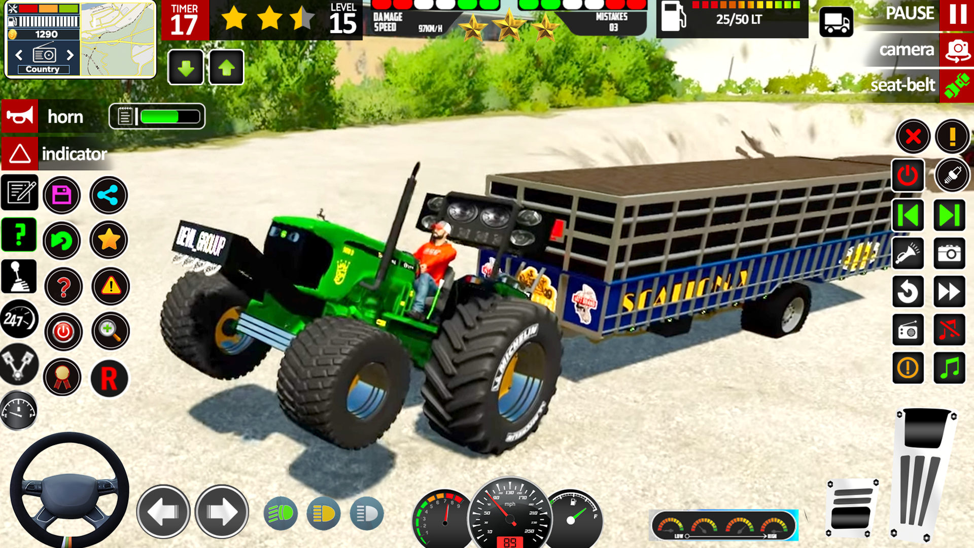 اسکرین شات 4 بازی Farm Tractor Simulator Game