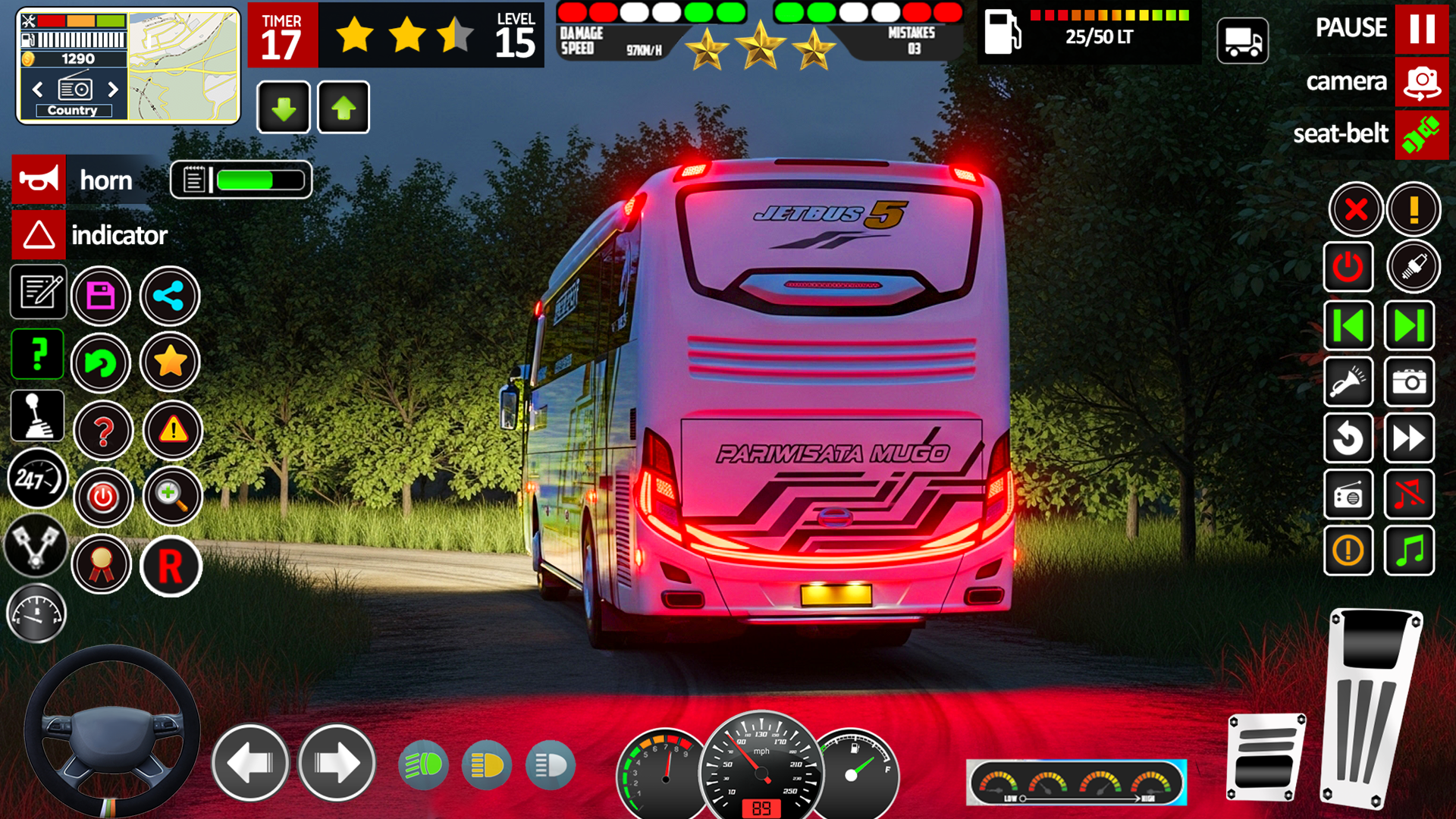 اسکرین شات 5 برنامه Coach Bus Simulator: Bus Game