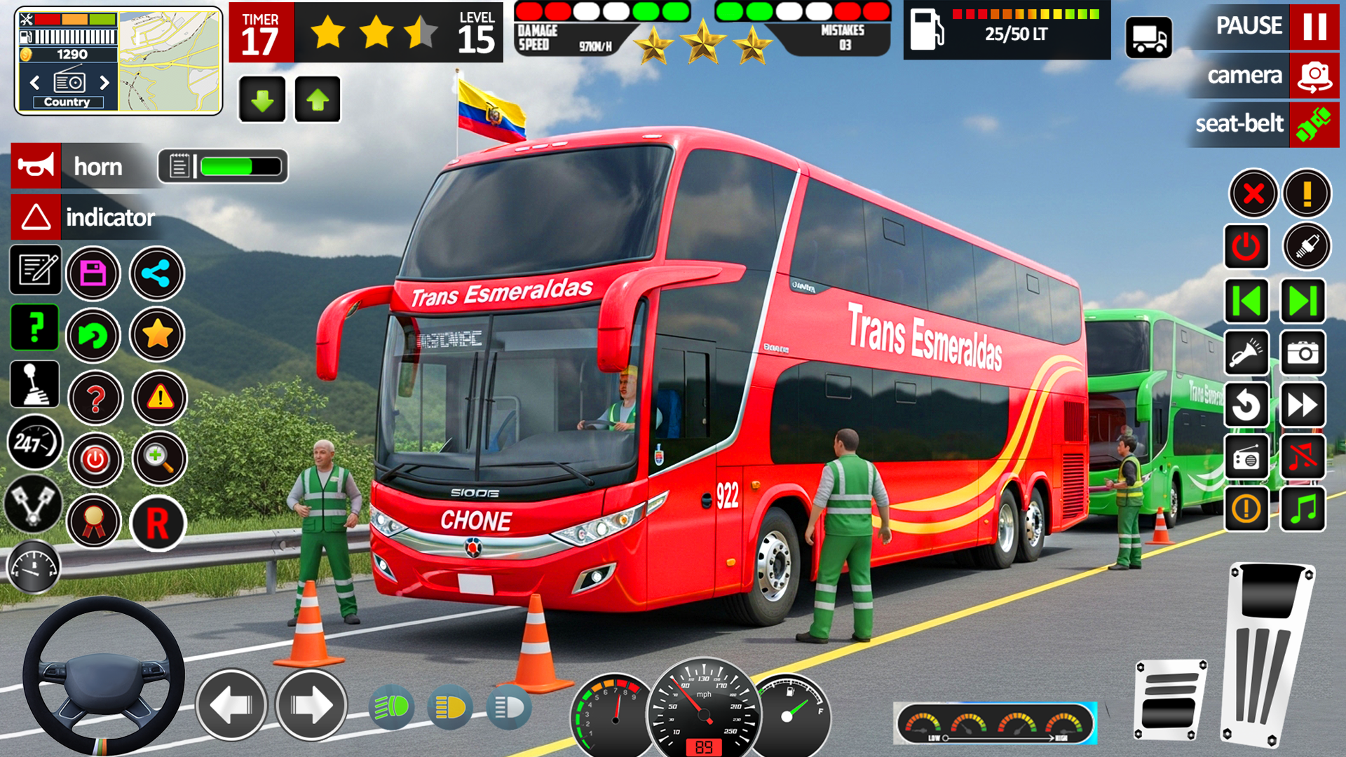 اسکرین شات 3 برنامه Coach Bus Simulator: Bus Game