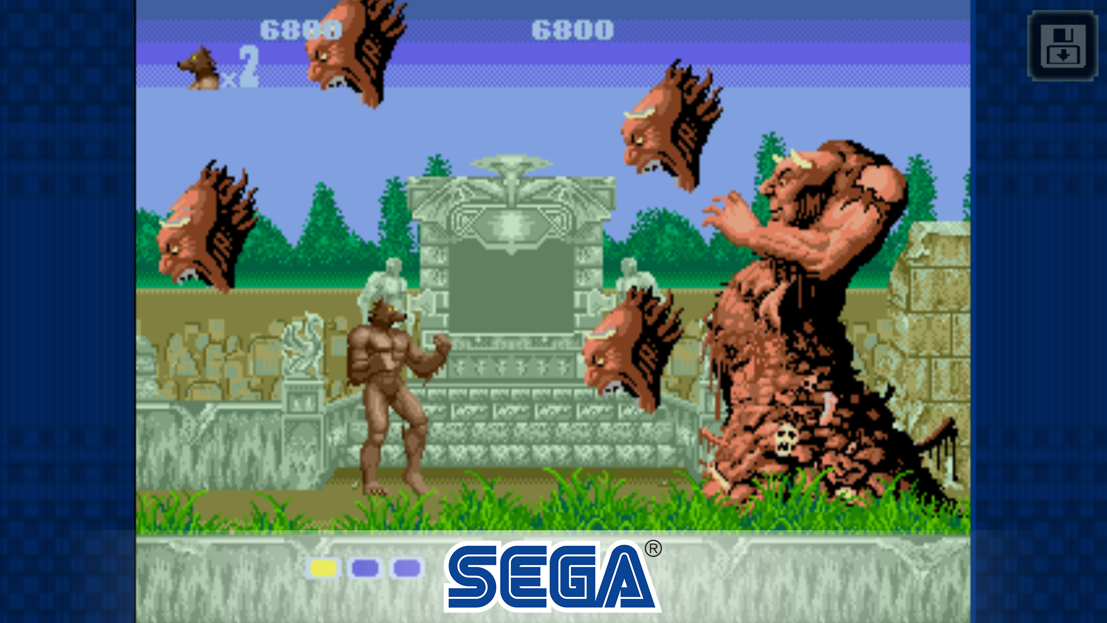 اسکرین شات 1 بازی Altered Beast Classic