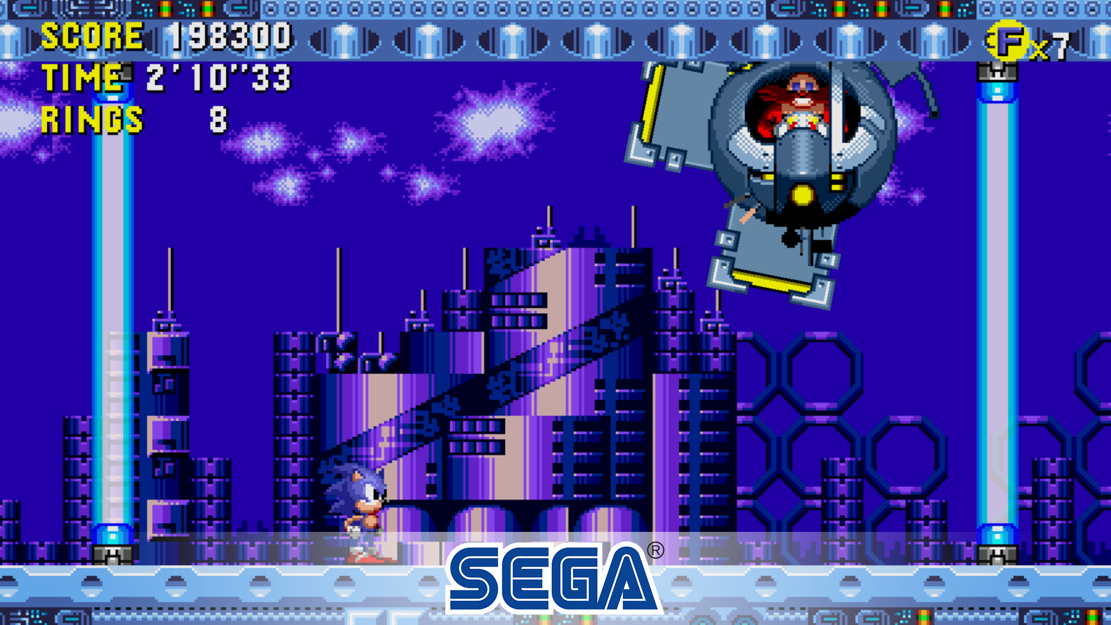 اسکرین شات 4 بازی Sonic CD Classic
