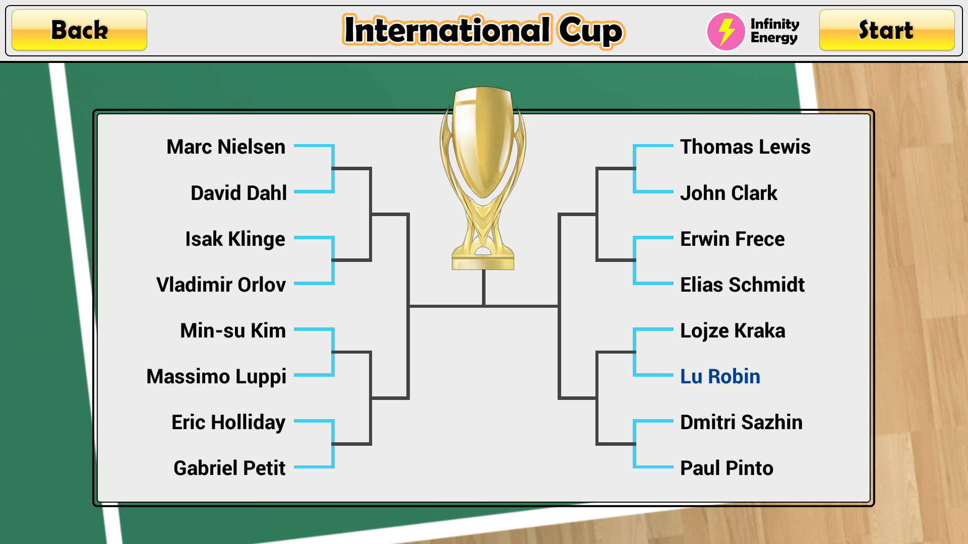 اسکرین شات 6 بازی Virtual Table Tennis