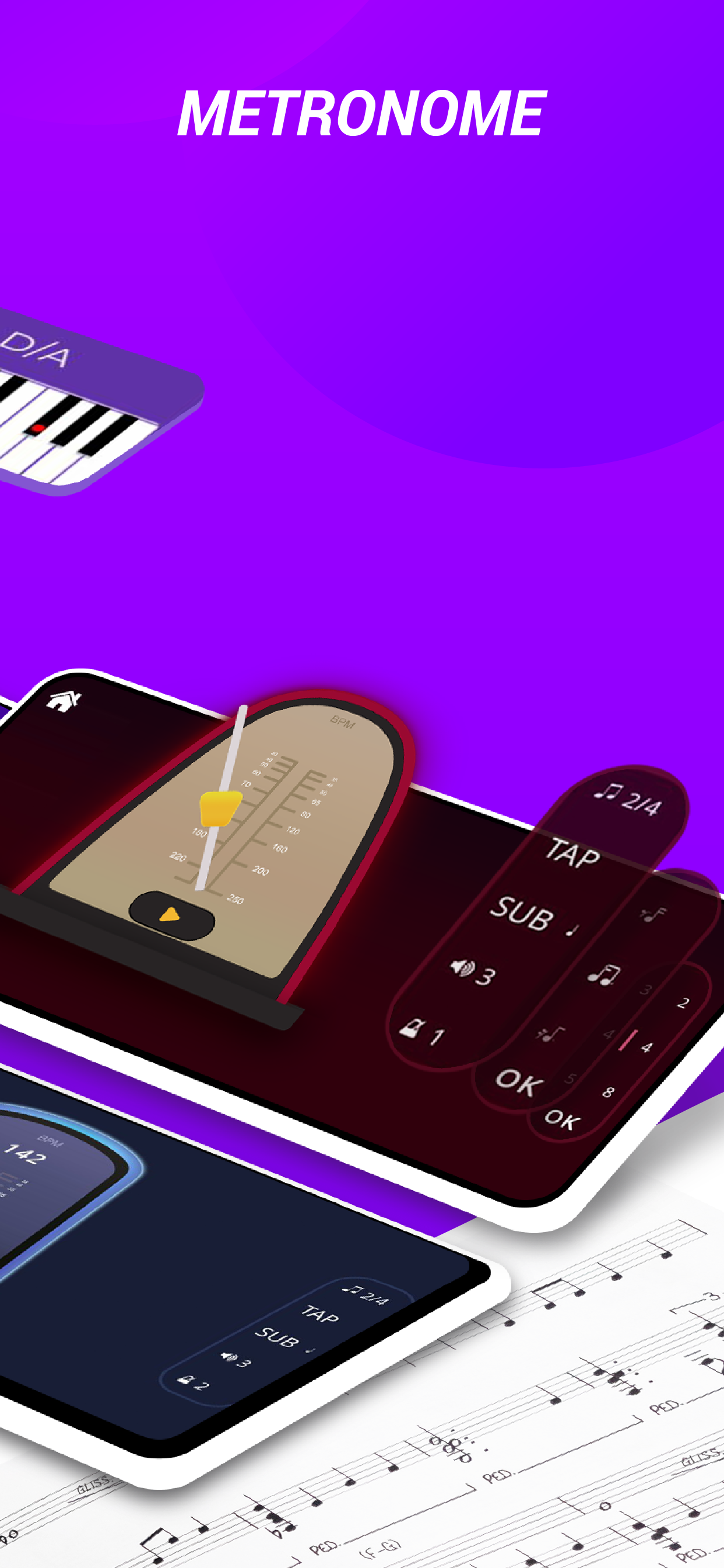 اسکرین شات 8 برنامه Pianist Master