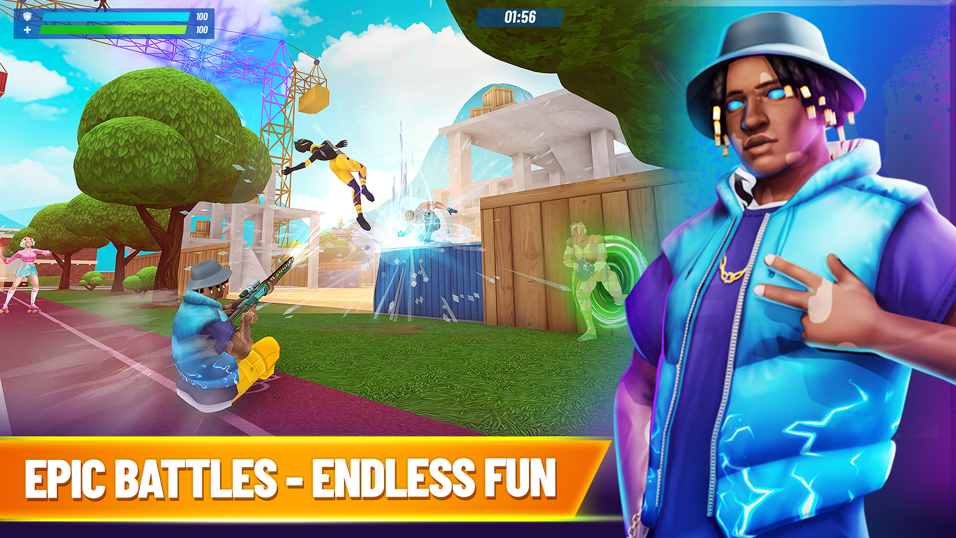 اسکرین شات 1 بازی Power Zone: PvP Online Shooter