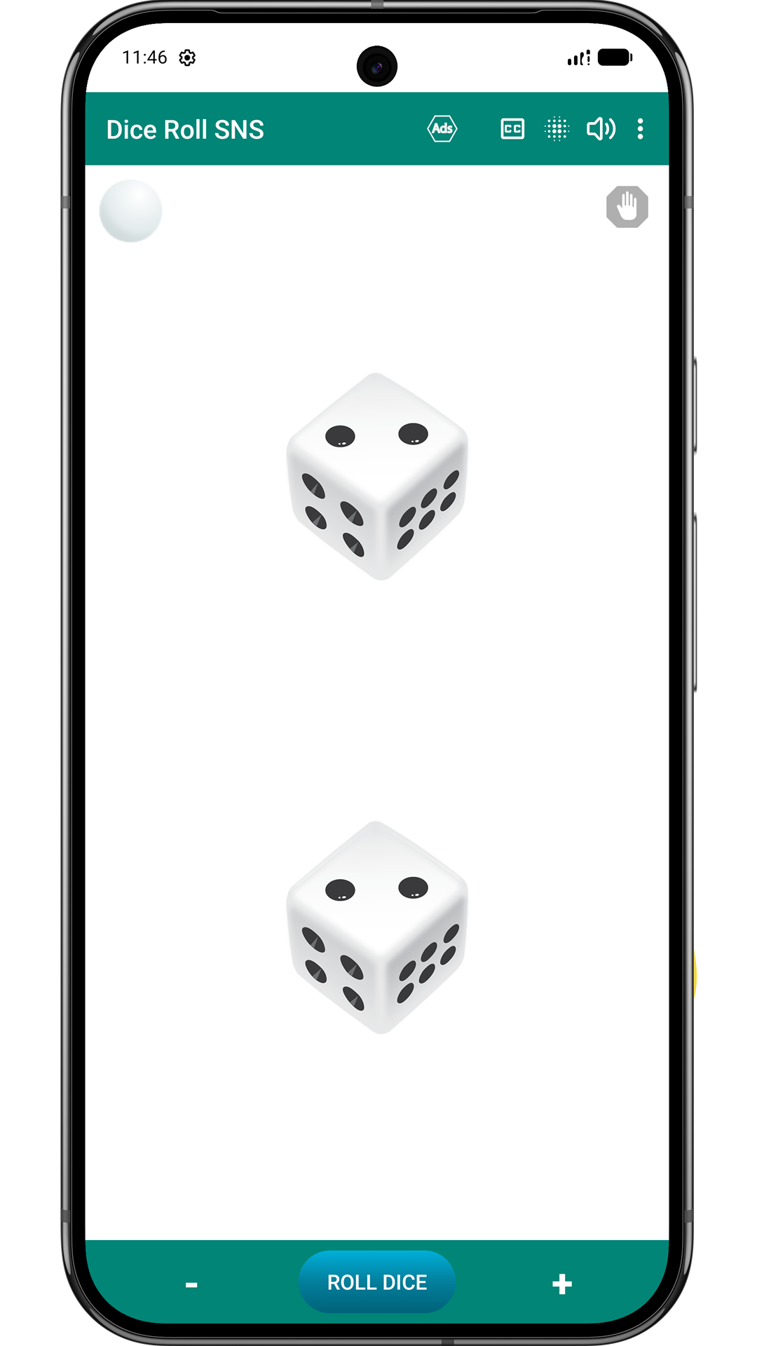 اسکرین شات 1 بازی Dice Roller SNS
