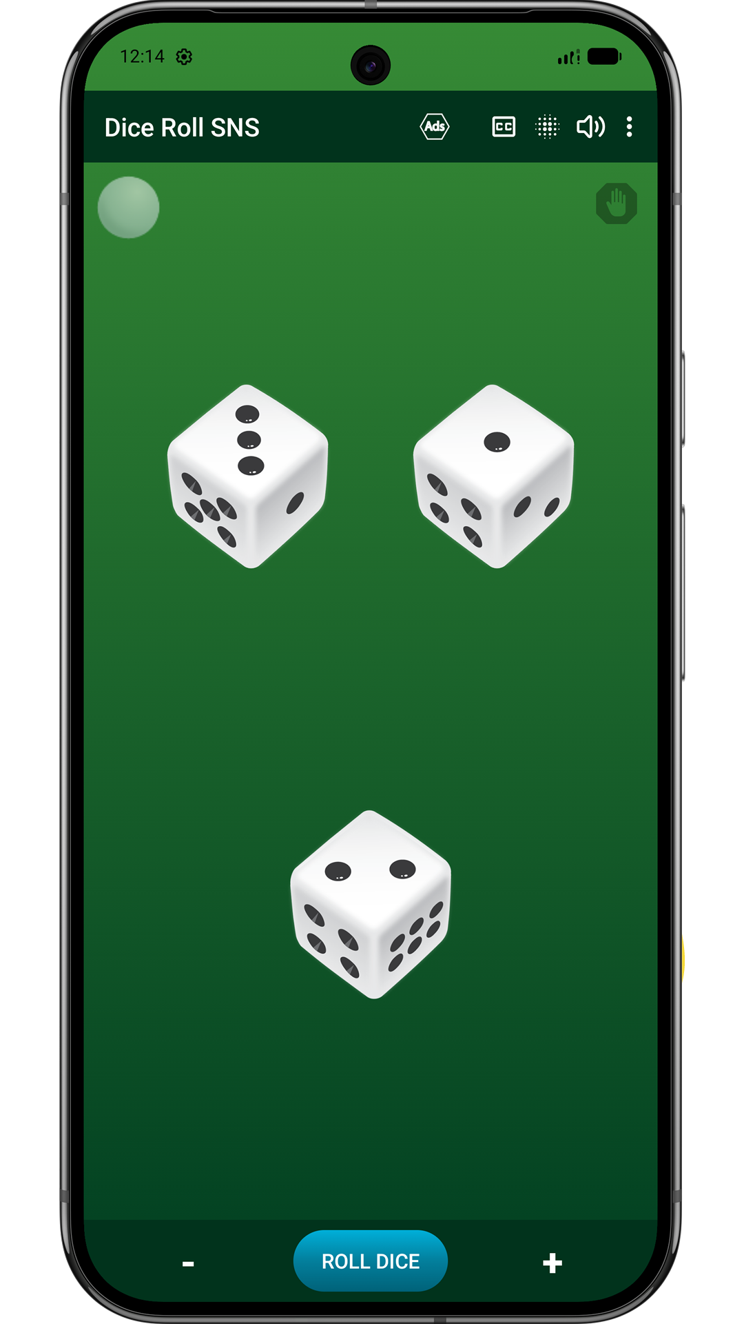 اسکرین شات 4 بازی Dice Roller SNS