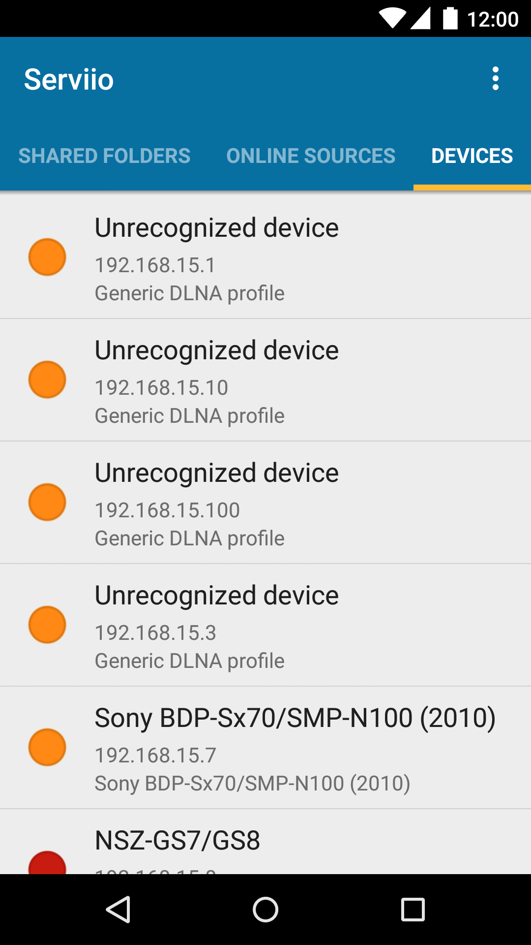 اسکرین شات 3 برنامه ServiiDroid