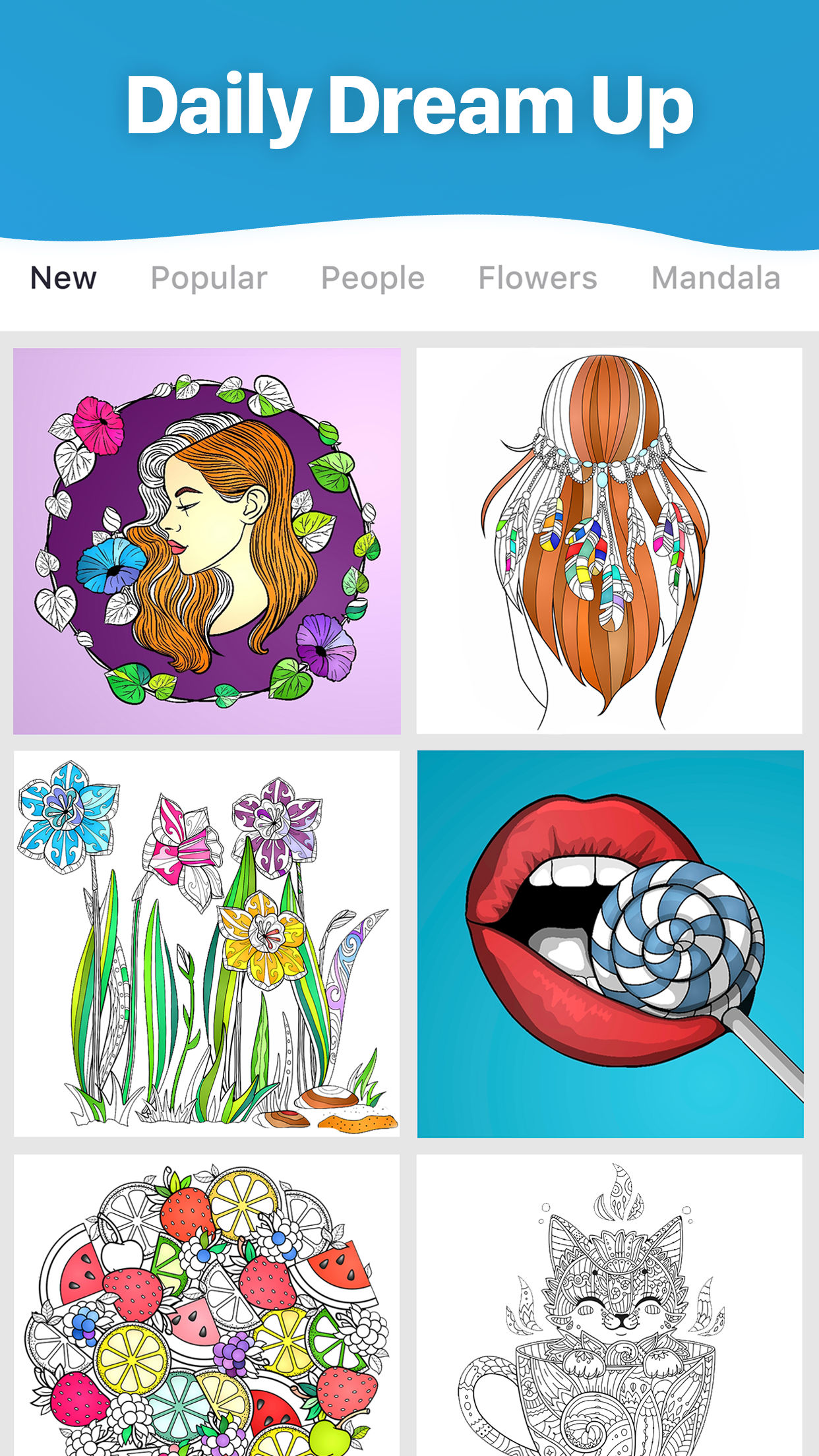 اسکرین شات 3 بازی Jolly Paint: Coloring Book