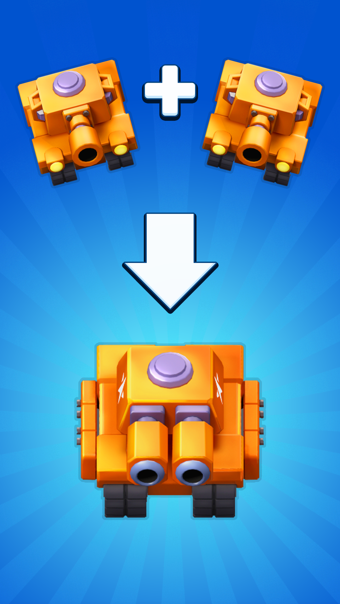 اسکرین شات 6 بازی Merge Tanks - Battle Game