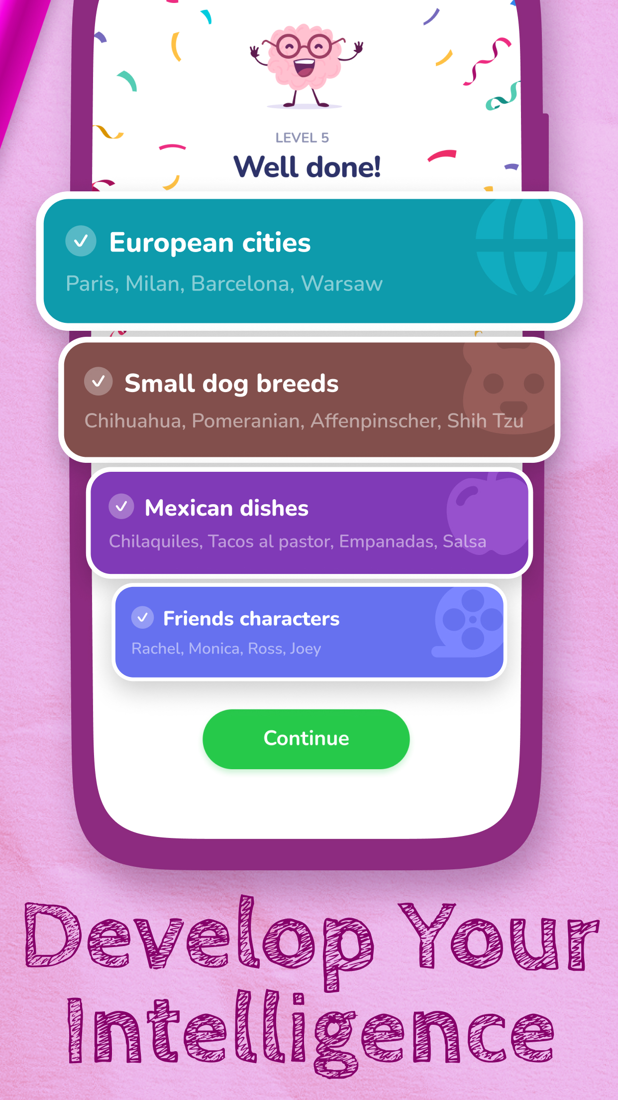 اسکرین شات 4 بازی Word Connect－Logic Association