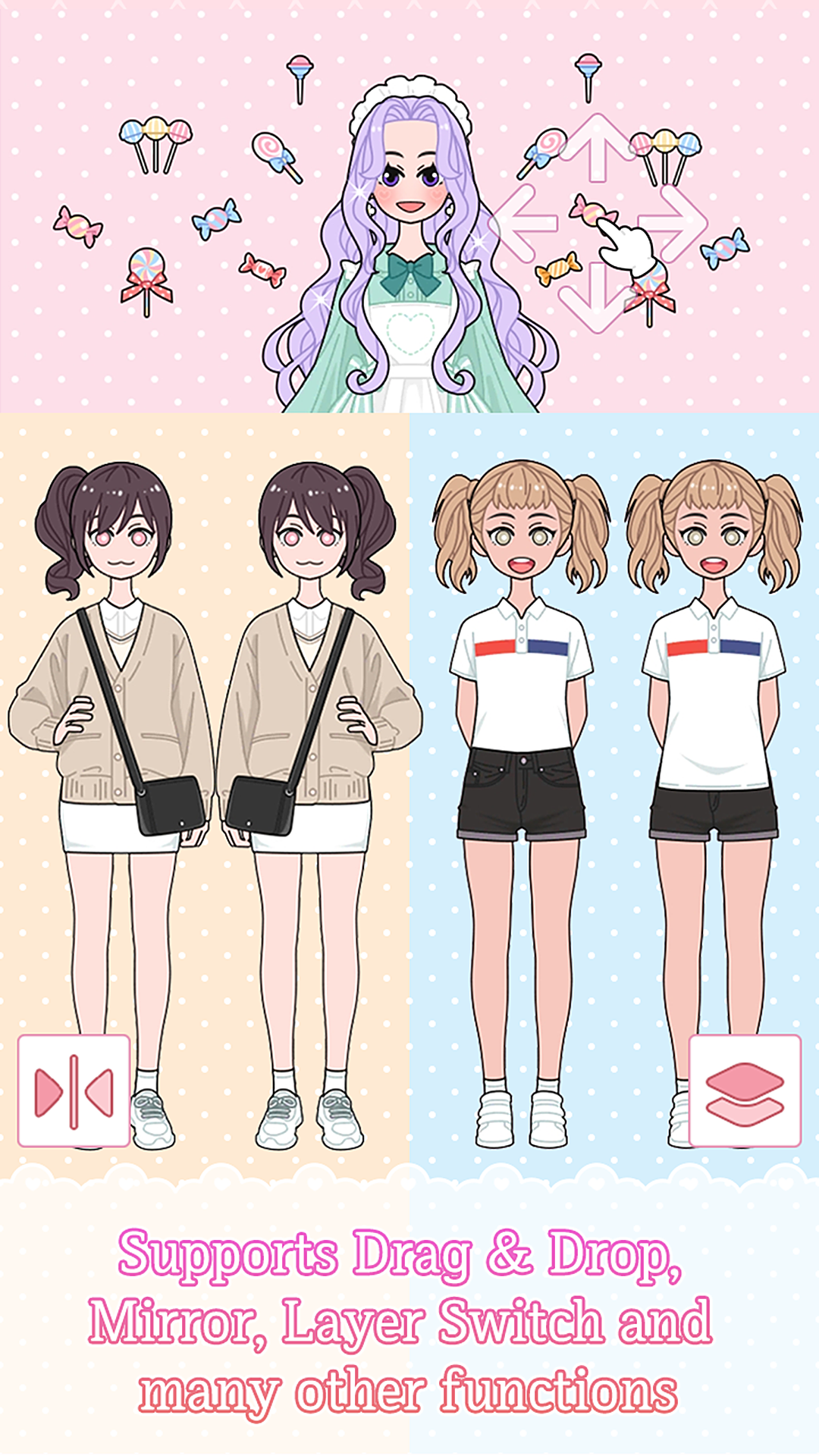 اسکرین شات 2 بازی Lily Diary : Dress Up Game