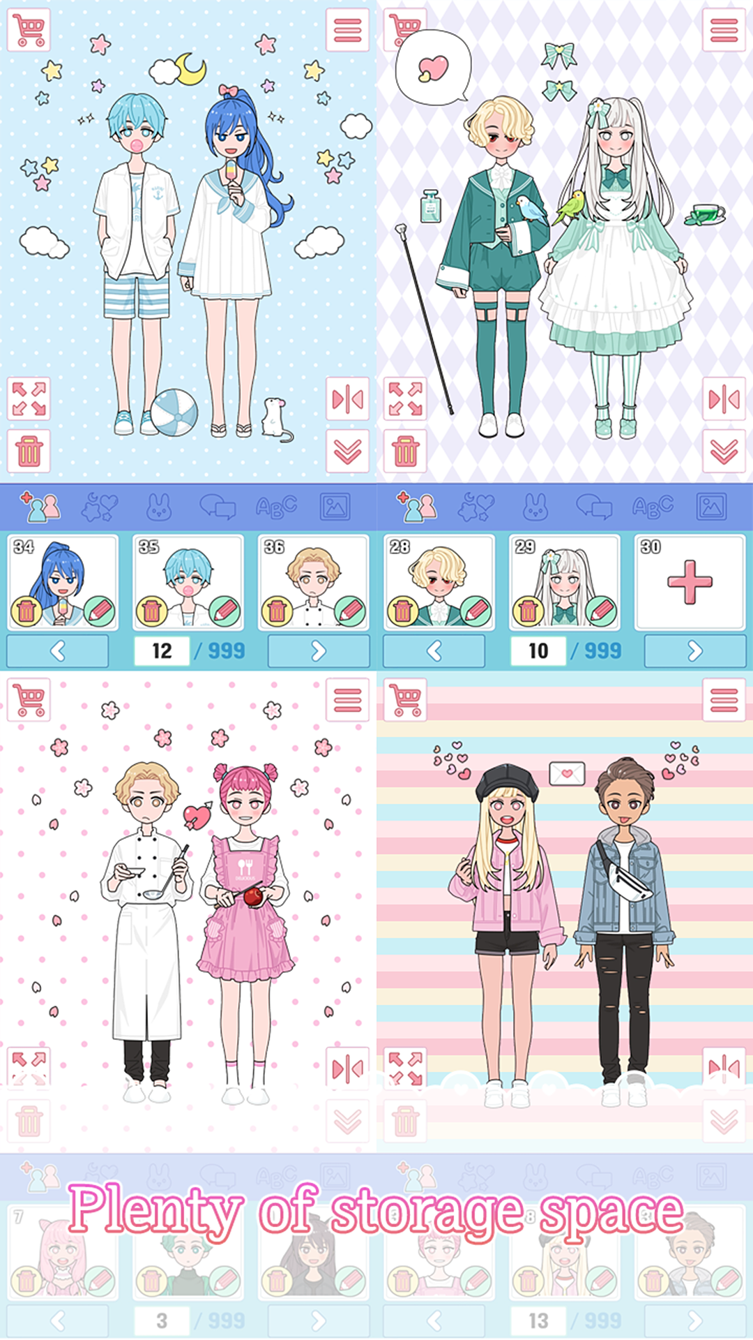 اسکرین شات 5 بازی Lily Diary : Dress Up Game