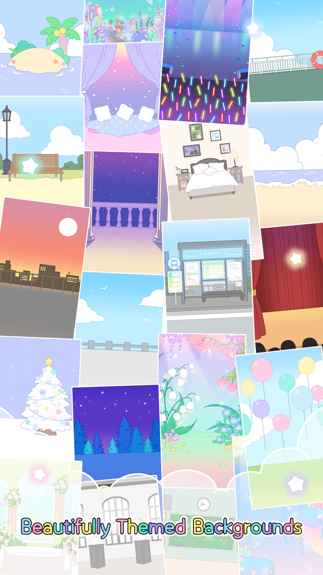 اسکرین شات 4 بازی Pastel Party : Dress Up Game