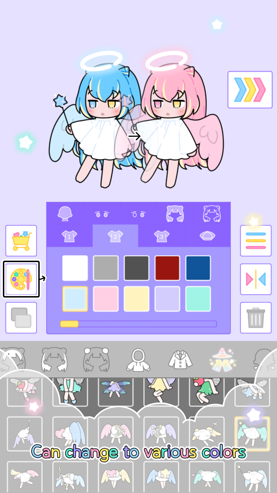 اسکرین شات 3 بازی Pastel Party : Dress Up Game
