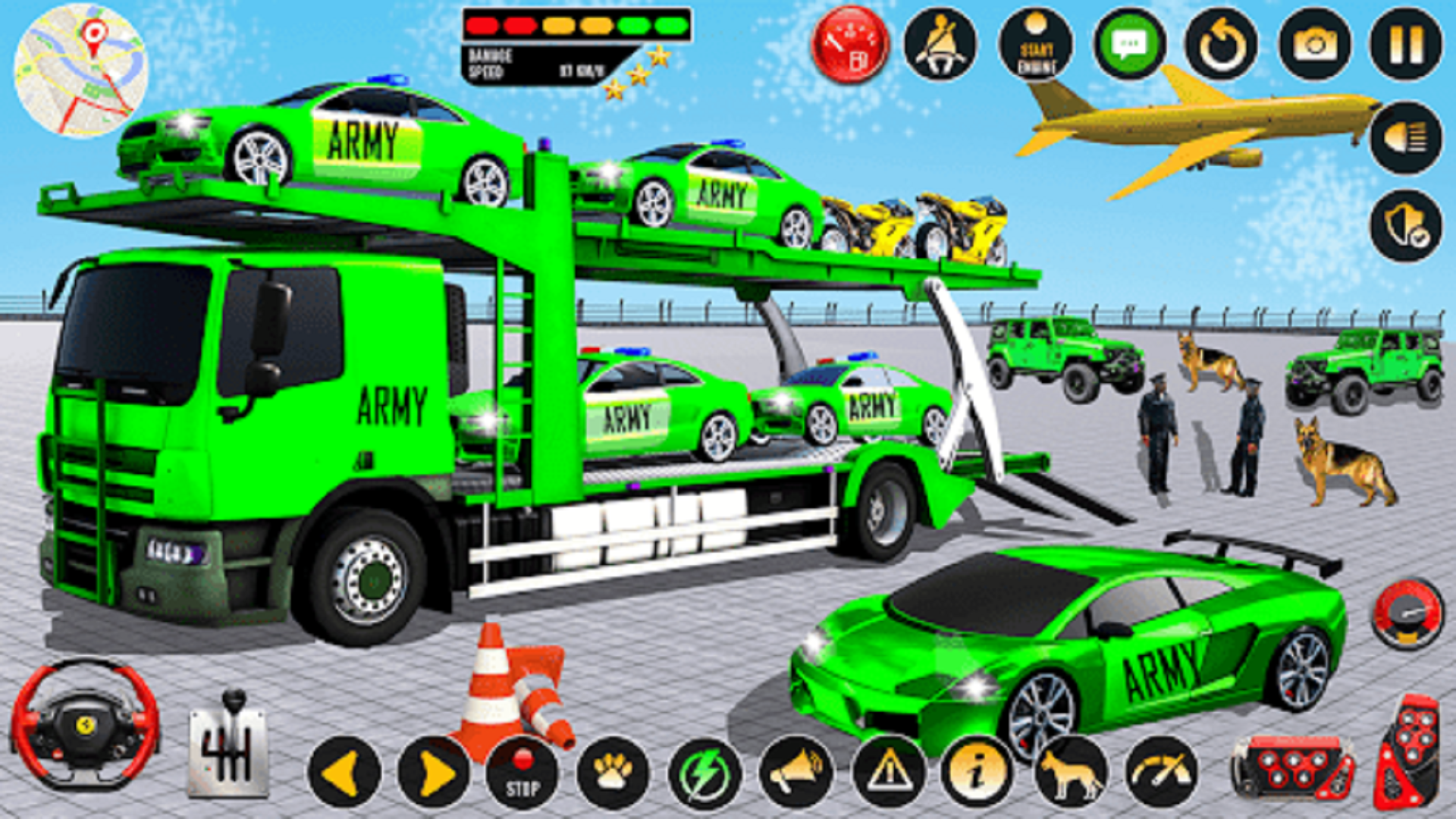 اسکرین شات 6 برنامه US Army Games Truck Simulator