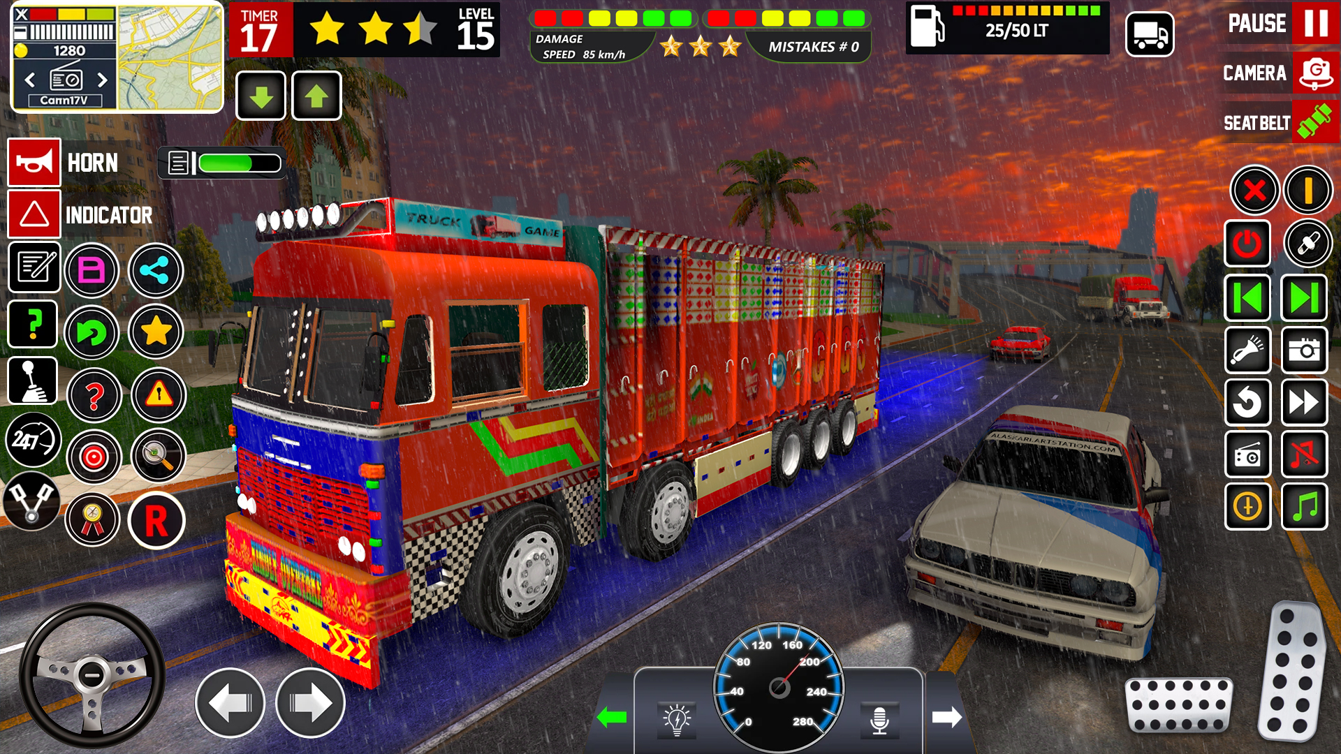 اسکرین شات 3 بازی Indian Truck 2026 - Lorry Game