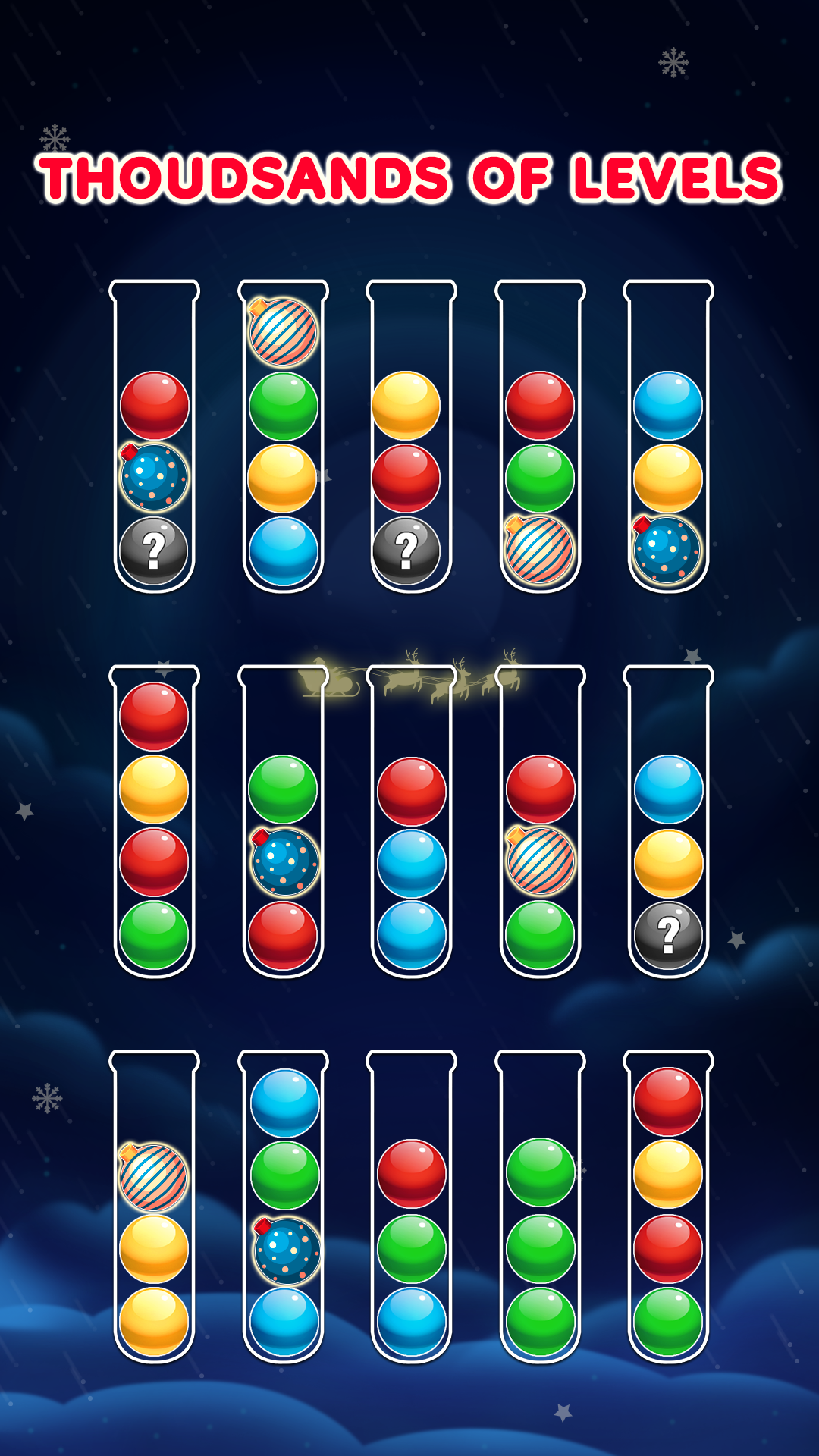 اسکرین شات 3 بازی Ball Sort: Color Sorting Games