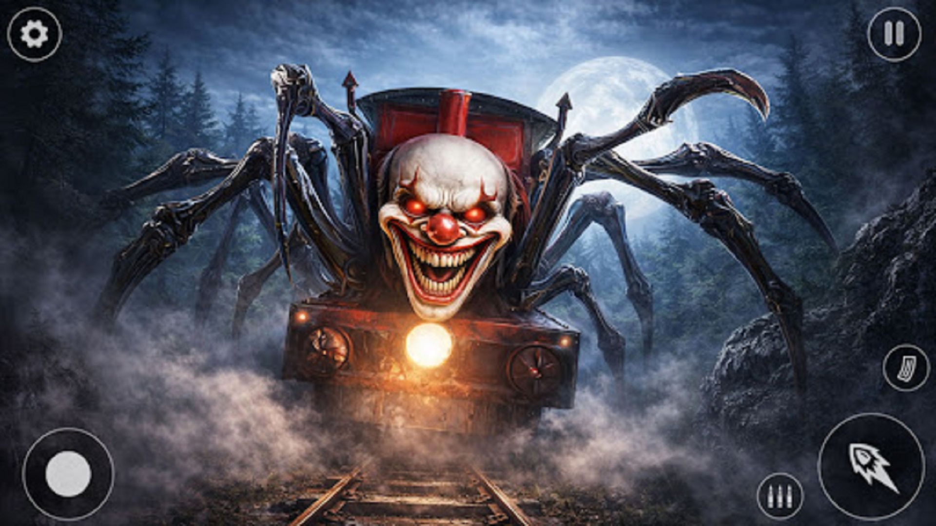 اسکرین شات 1 بازی Scary Spider Train Adventure
