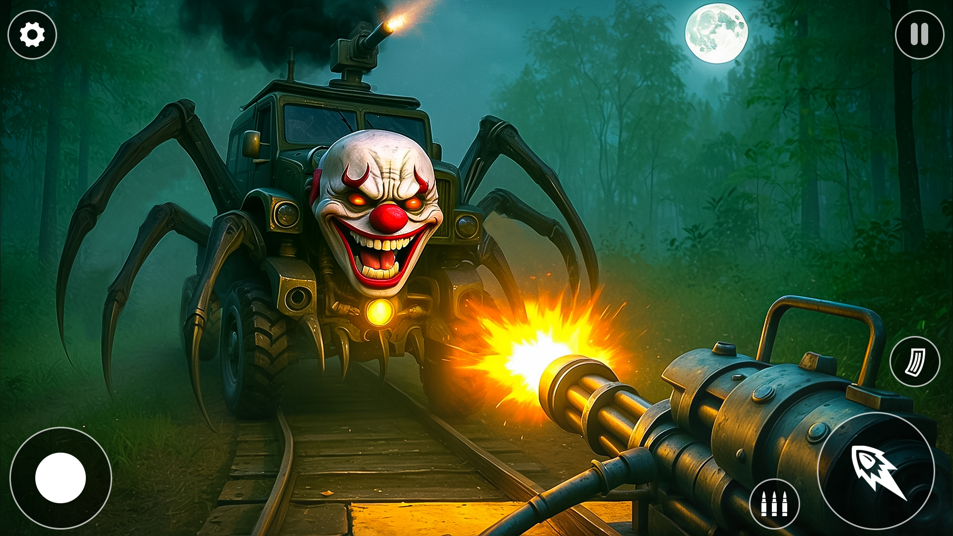 اسکرین شات 2 بازی Scary Spider Train Adventure