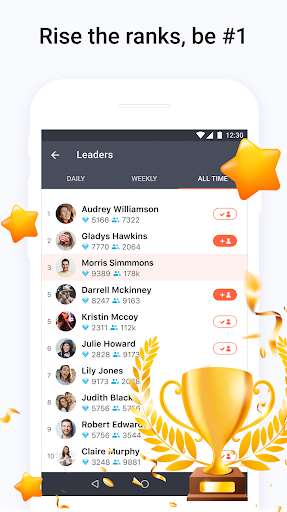 اسکرین شات 8 برنامه Tango - Live Video Broadcasts