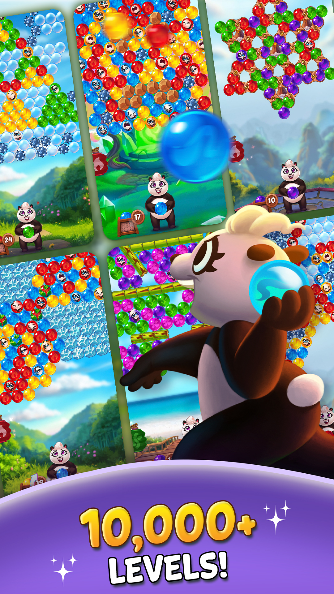 اسکرین شات 3 بازی Bubble Shooter: Panda Pop!
