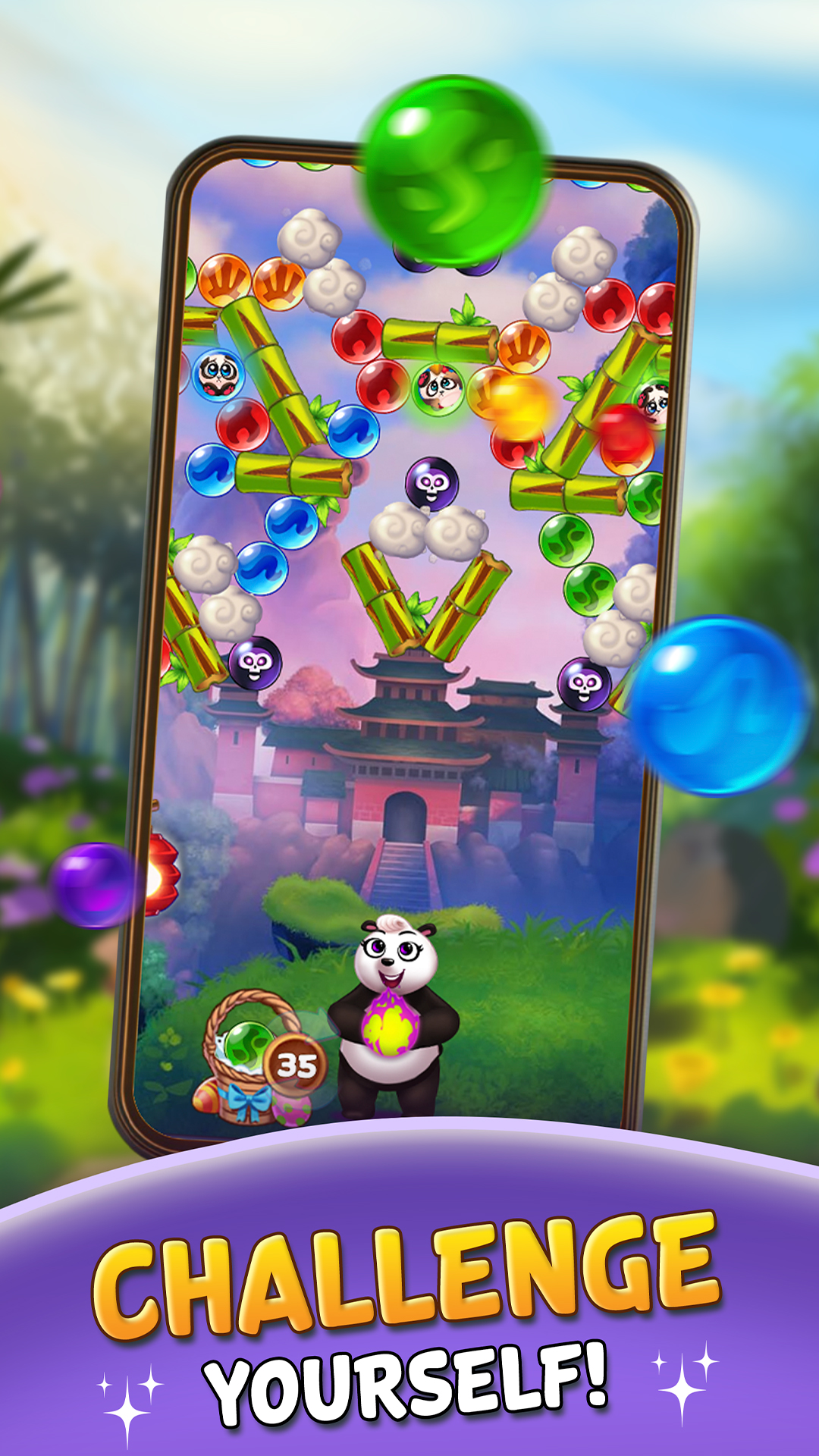 اسکرین شات 4 بازی Bubble Shooter: Panda Pop!
