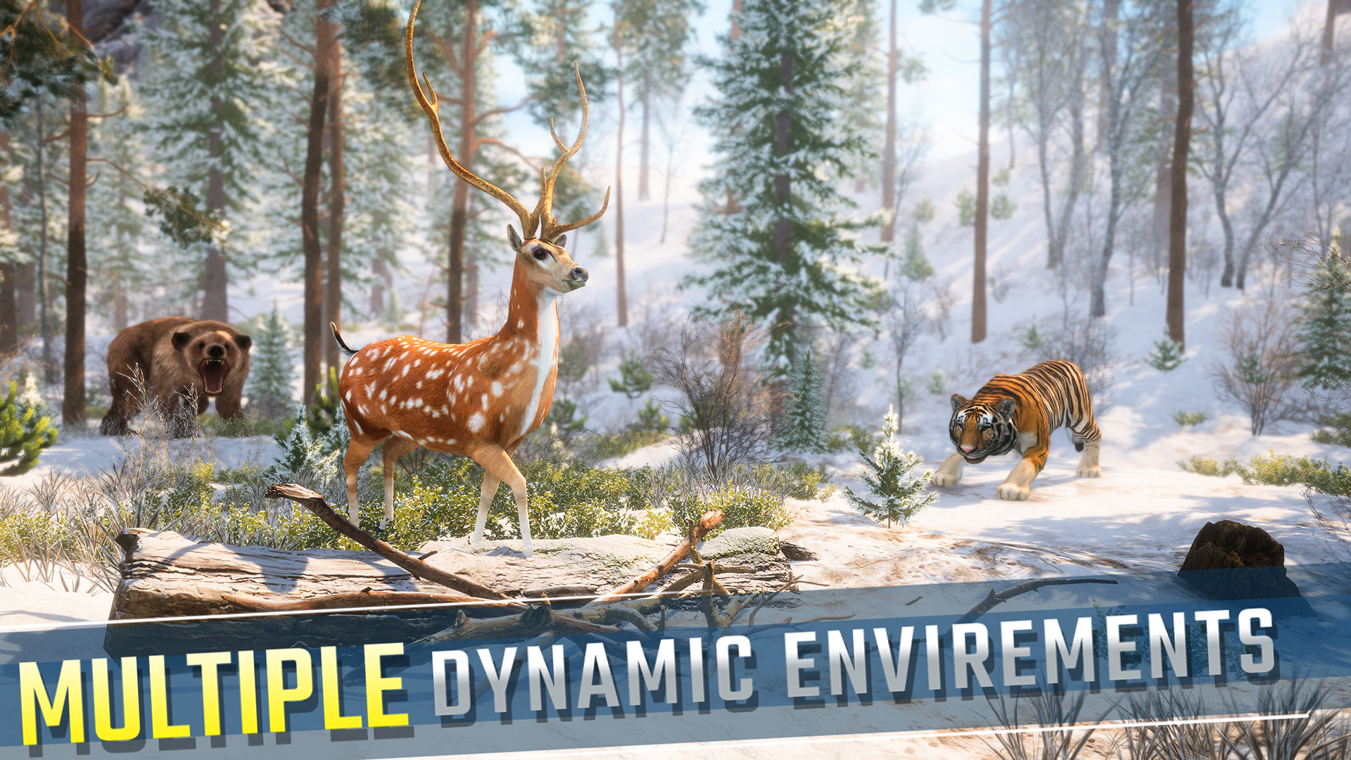 اسکرین شات 4 بازی Wild Animal Hunting Games FPS