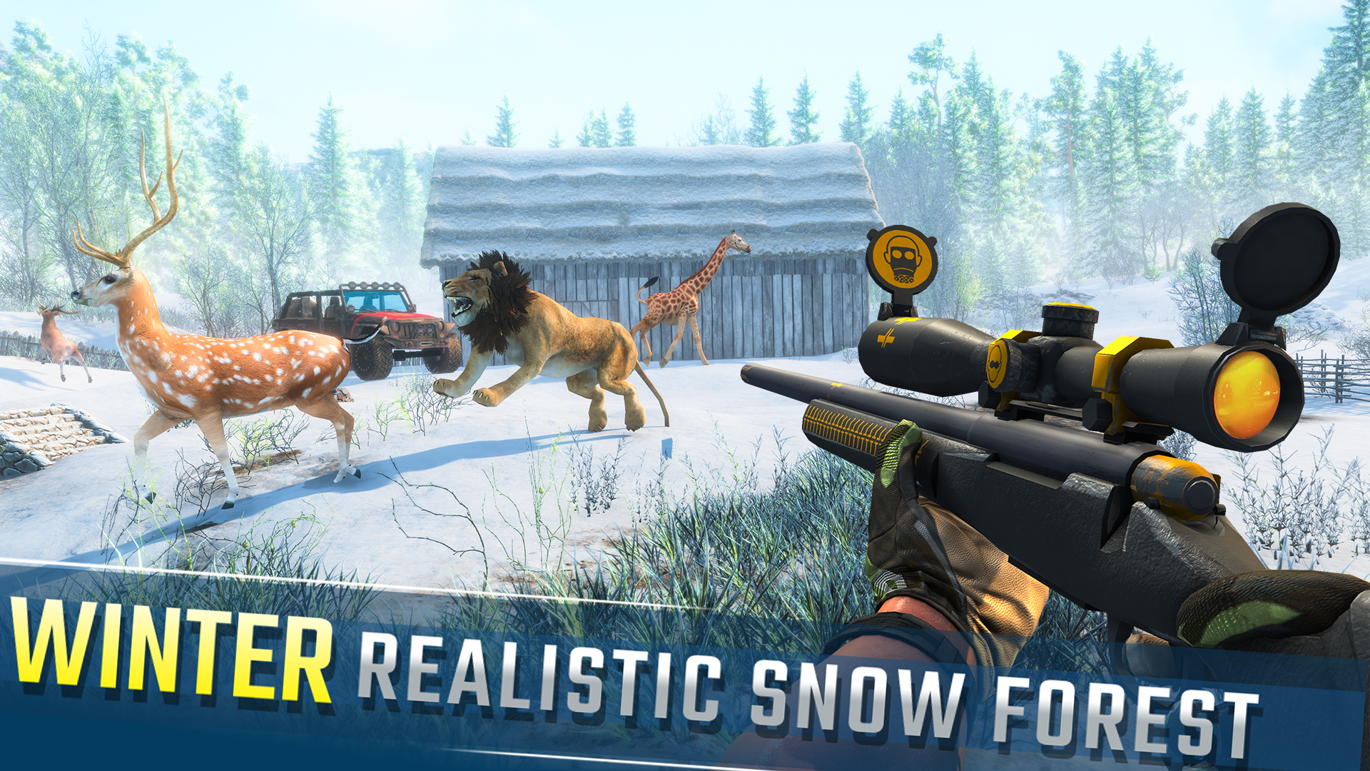 اسکرین شات 3 بازی Wild Animal Hunting Games FPS