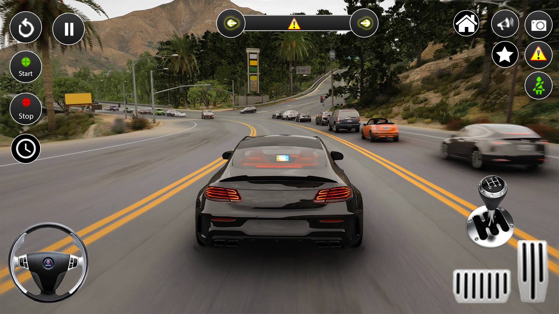اسکرین شات 2 بازی Car Driving Simulator Offline
