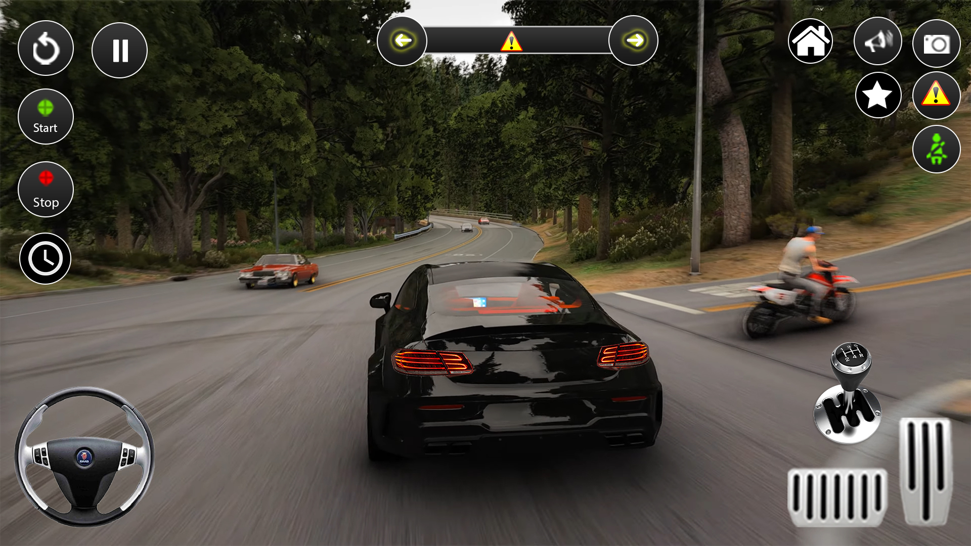 اسکرین شات 3 بازی Car Driving Simulator Offline