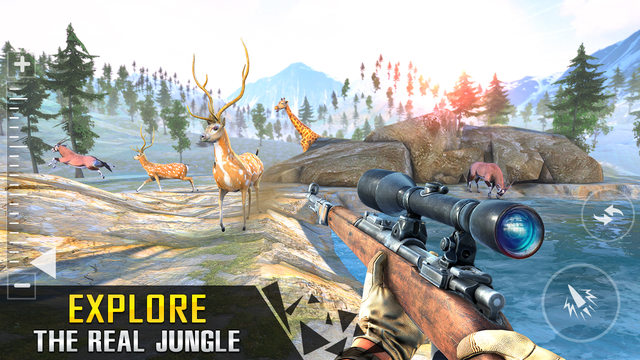 اسکرین شات 1 بازی Deer Gun Hunter Shooting Games