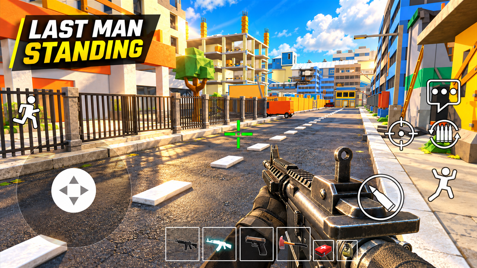 اسکرین شات 1 بازی Pixel Danger Zone:Battleroyale