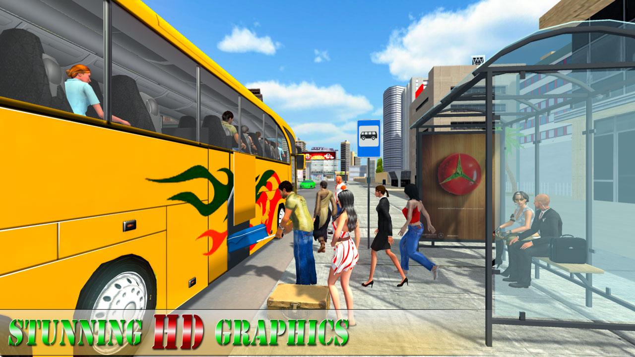 اسکرین شات 3 بازی City Driver Bus Simulator Game