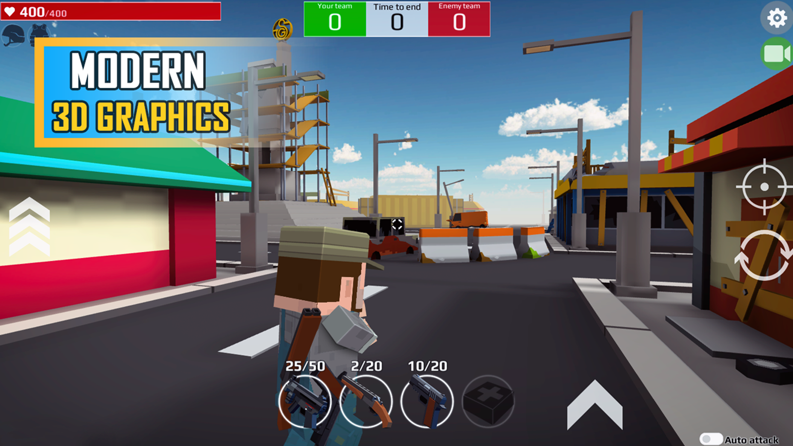 اسکرین شات 5 بازی Pixel Grand Battle 3D