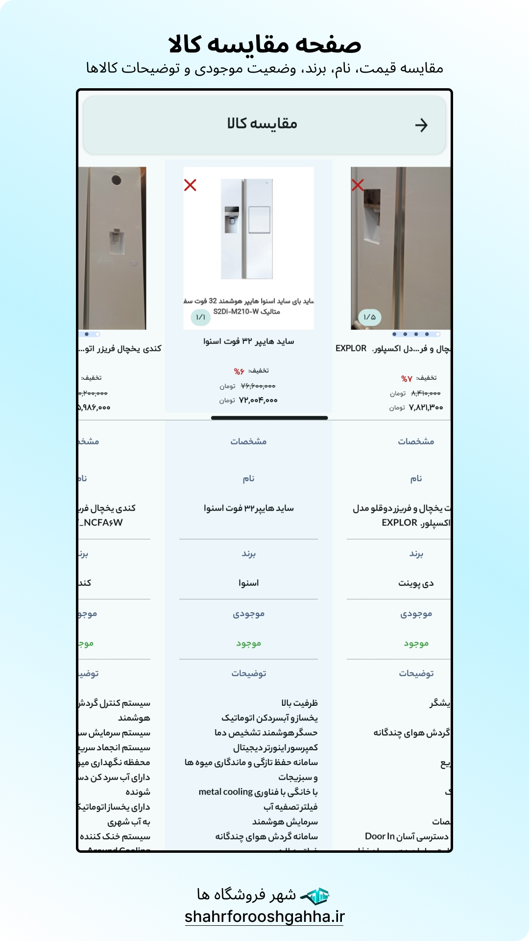 اسکرین شات 22 برنامه شهر فروشگاهها