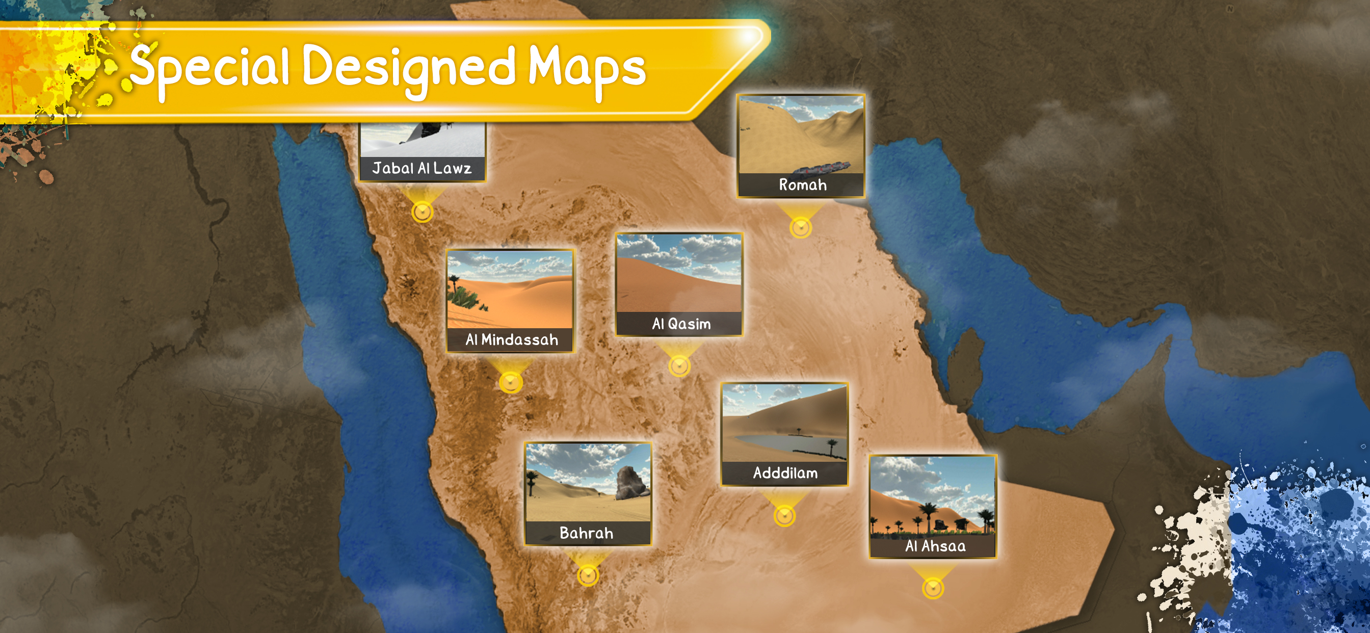 اسکرین شات 2 بازی Desert King كنق الصحراء تطعيس