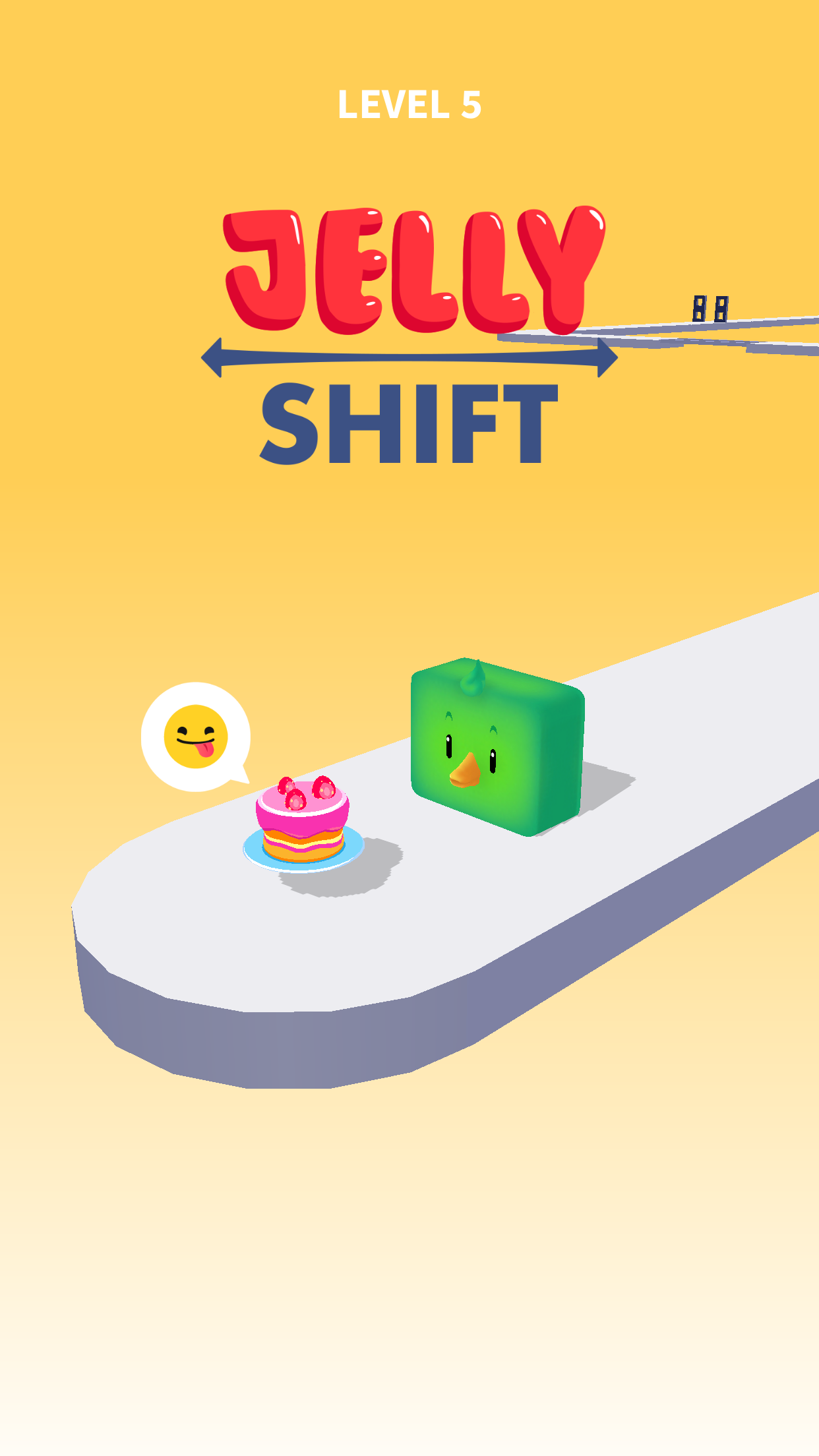 اسکرین شات 1 بازی Jelly Shift - Obstacle Course
