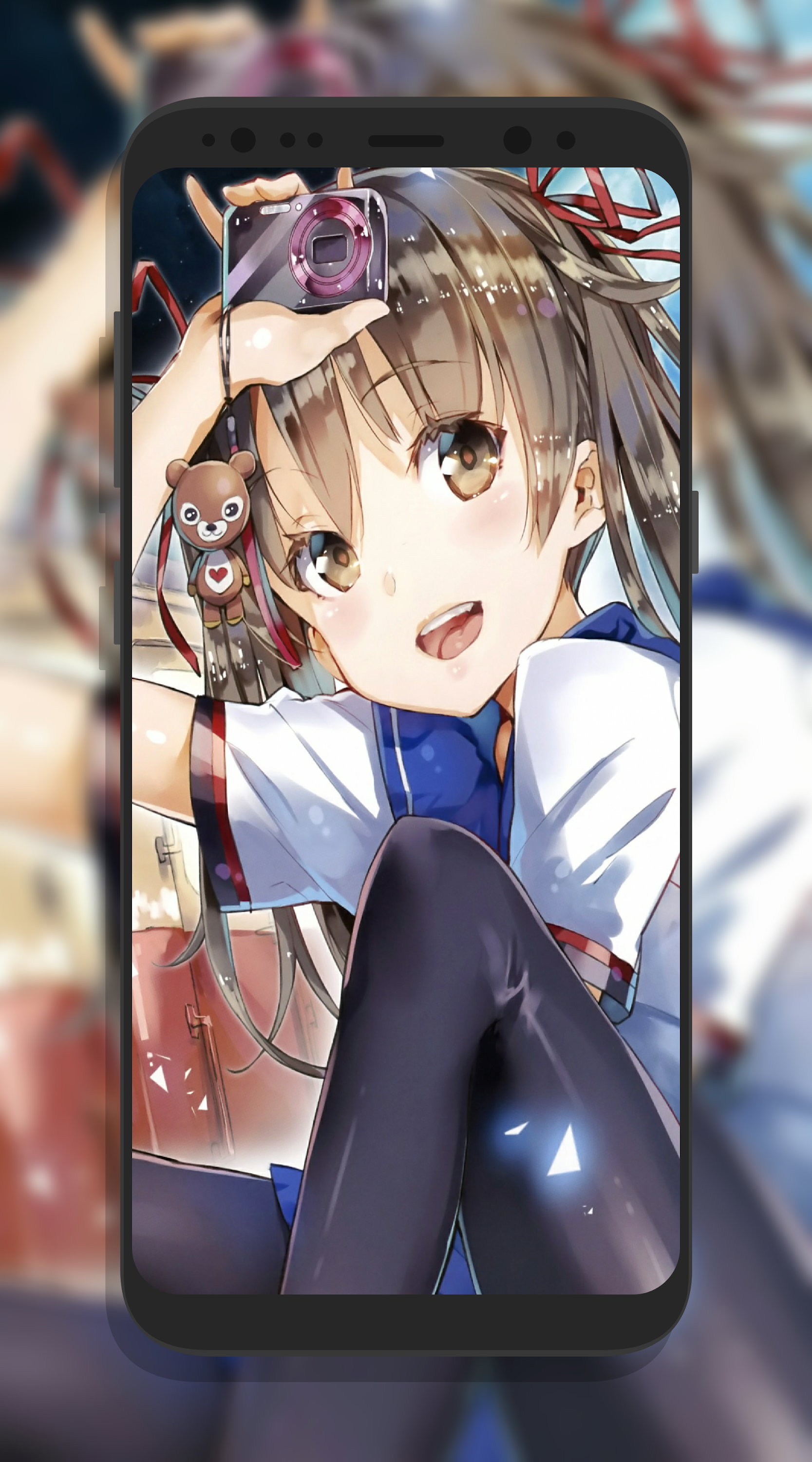 اسکرین شات 4 برنامه Anime Wallpaper