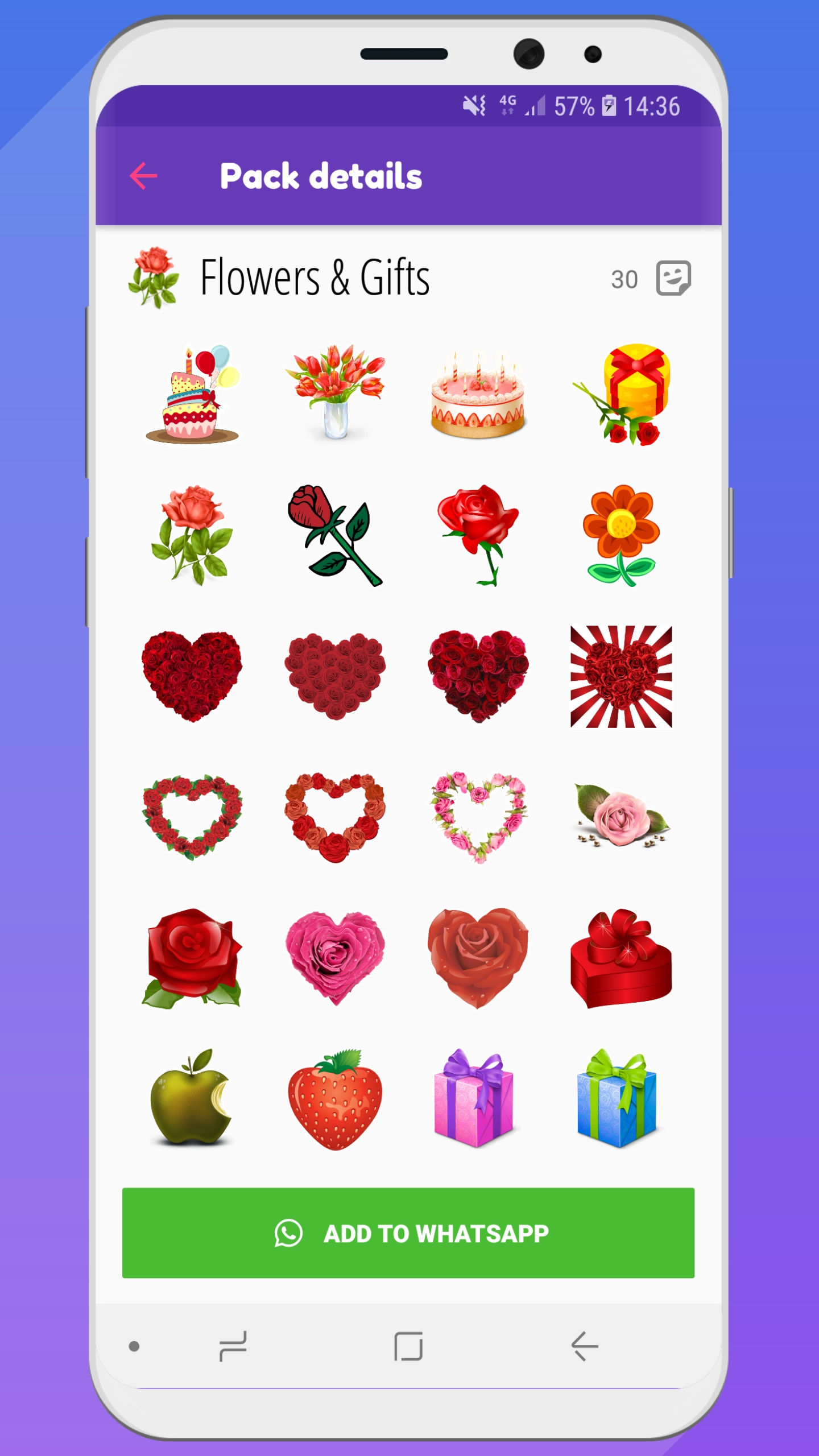 اسکرین شات 3 برنامه WeLove stickers (WASticker)