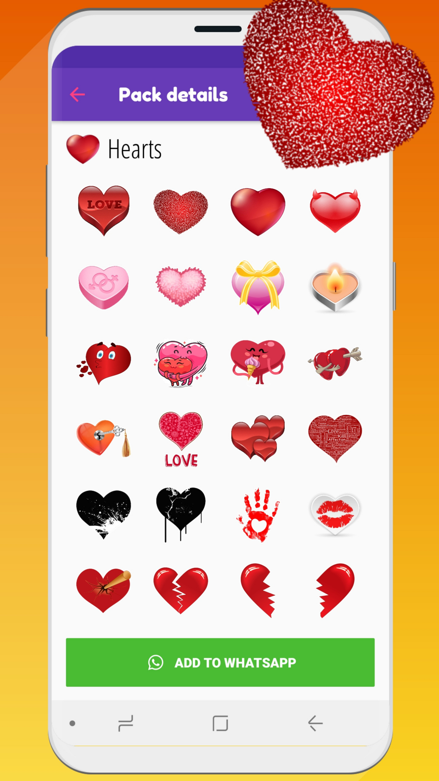 اسکرین شات 6 برنامه WeLove stickers (WASticker)