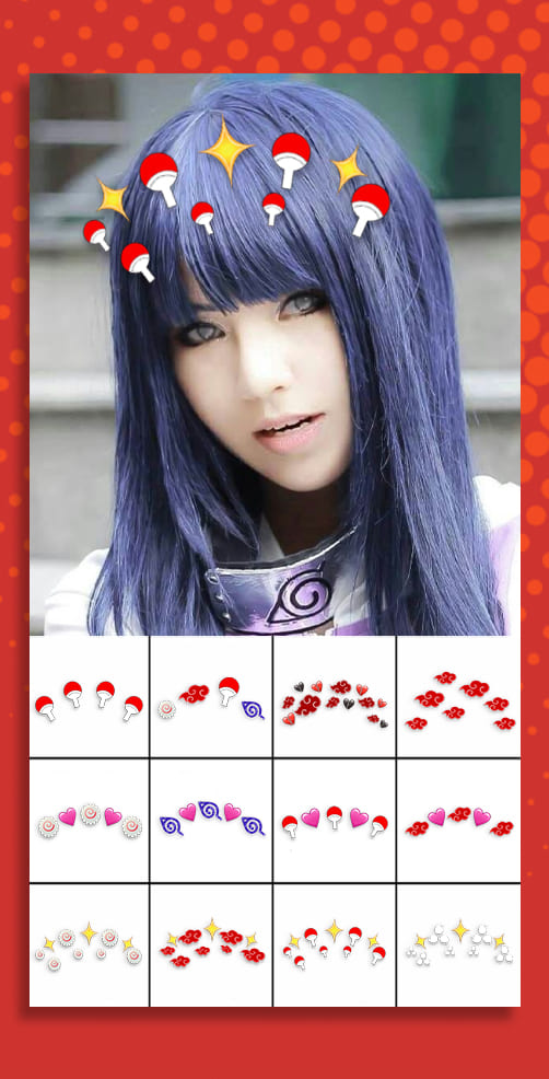 اسکرین شات 7 برنامه Sharingan Eyes Camera Anime