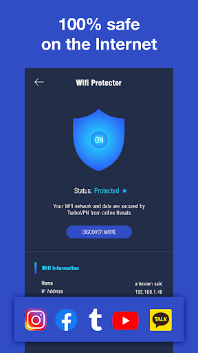 اسکرین شات 6 برنامه UltraShark VPN - Free Proxy Server & Secure VPN