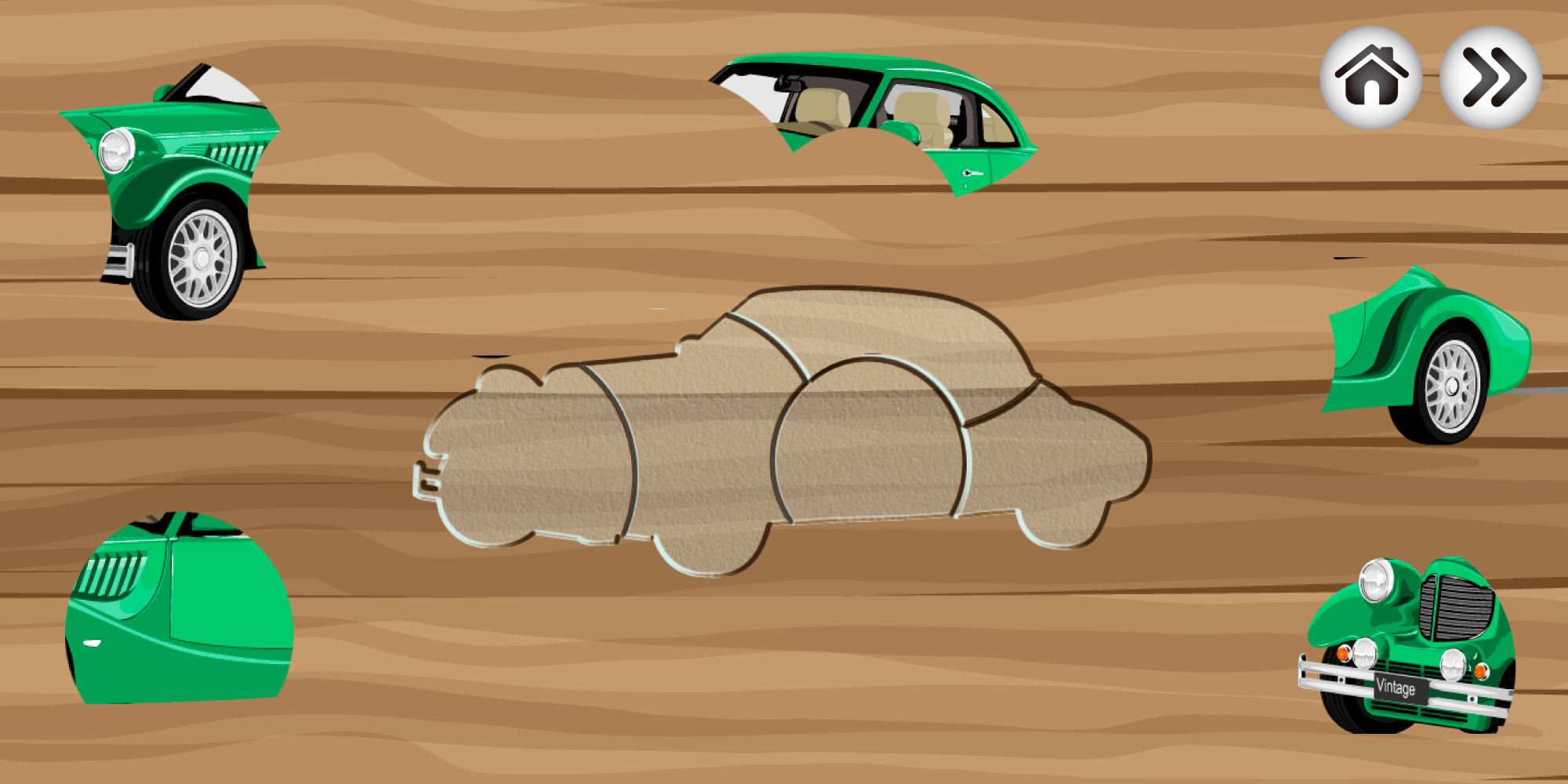 اسکرین شات 6 بازی Cars puzzles for boys and kids