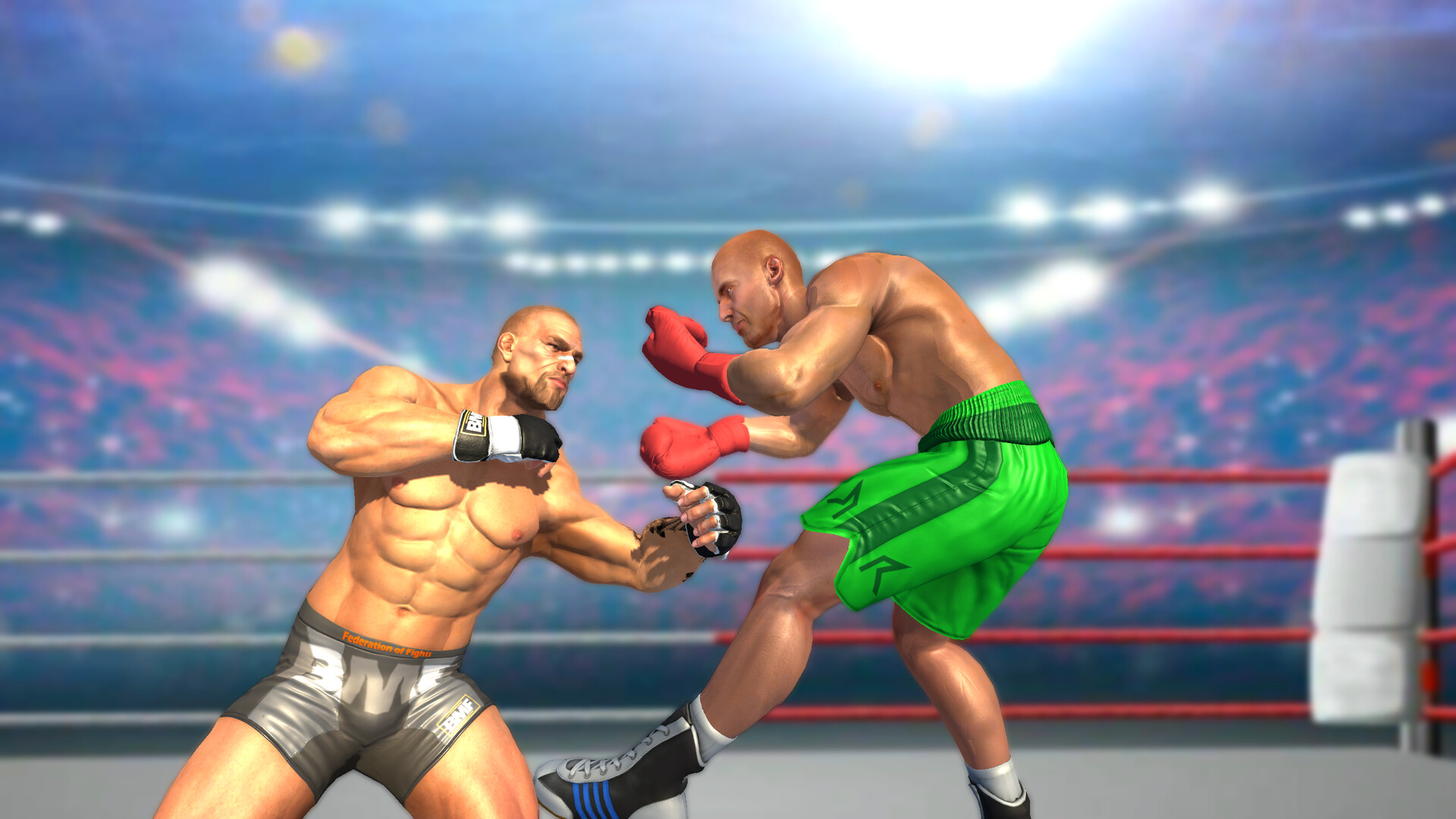 اسکرین شات 1 برنامه Offline Wrestling Games 2022