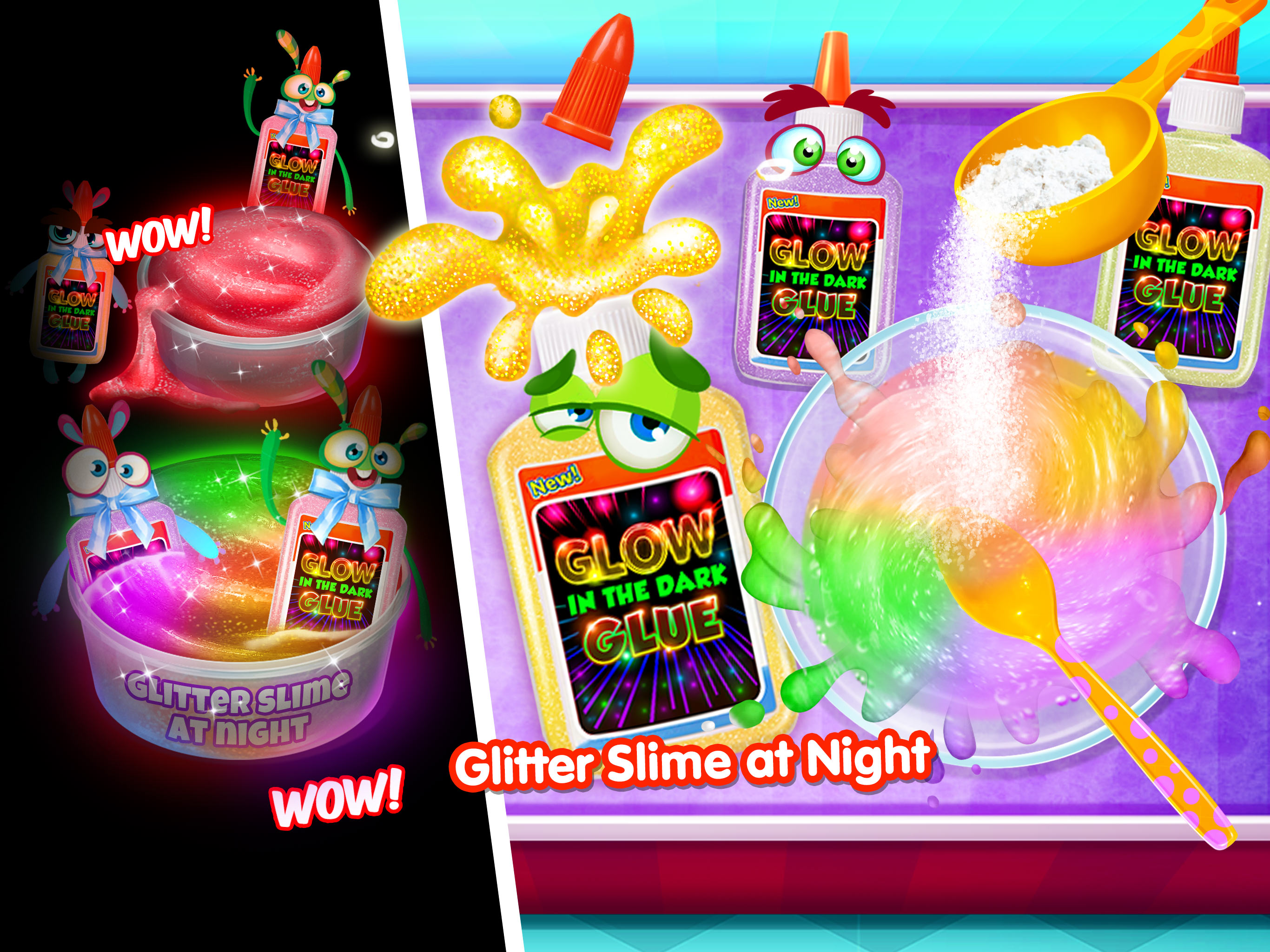 اسکرین شات 6 بازی Dumpling Squishy Glitter Slime