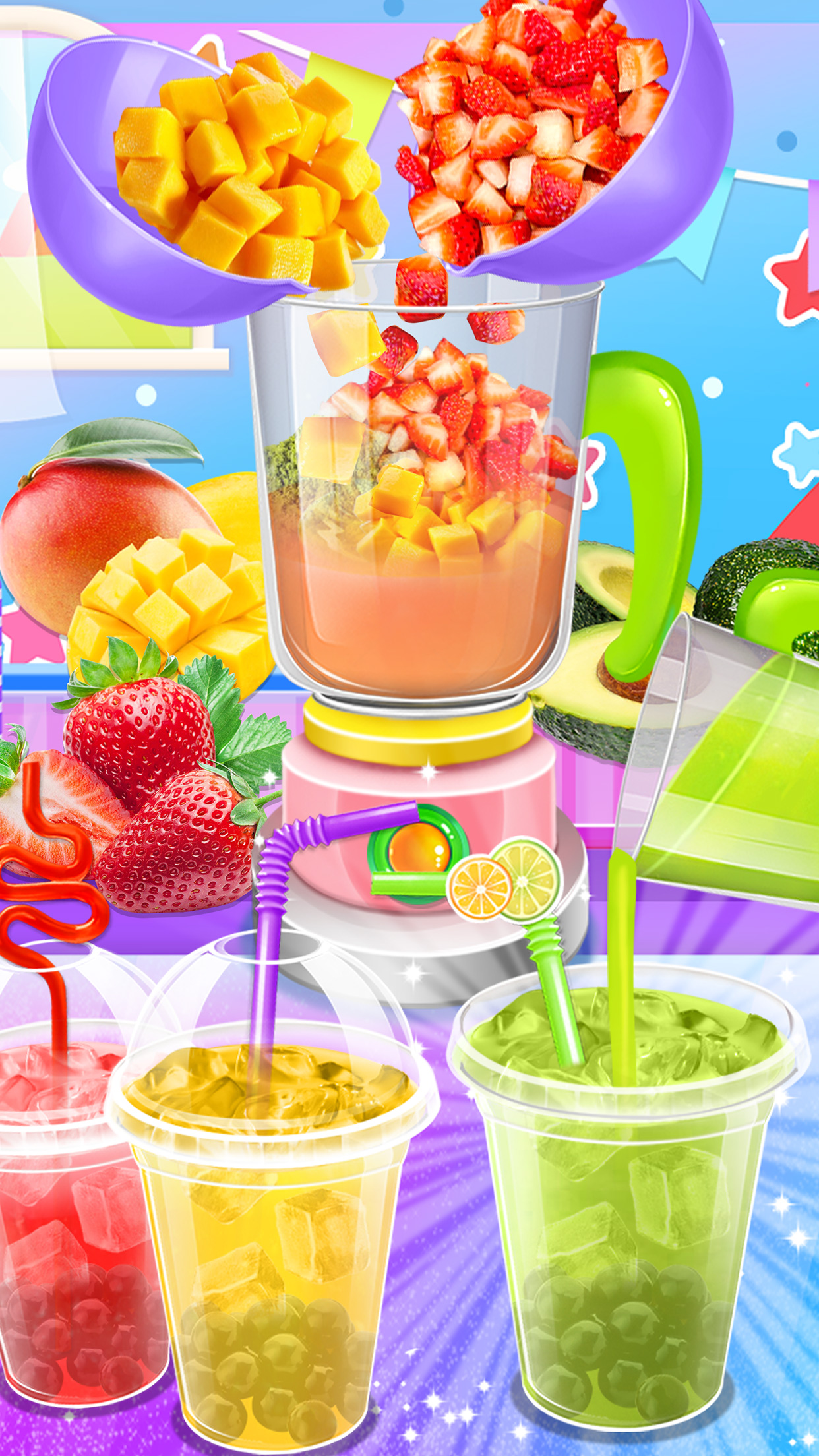 اسکرین شات 6 برنامه DIY Bubble Tea - Ice Milk Tea
