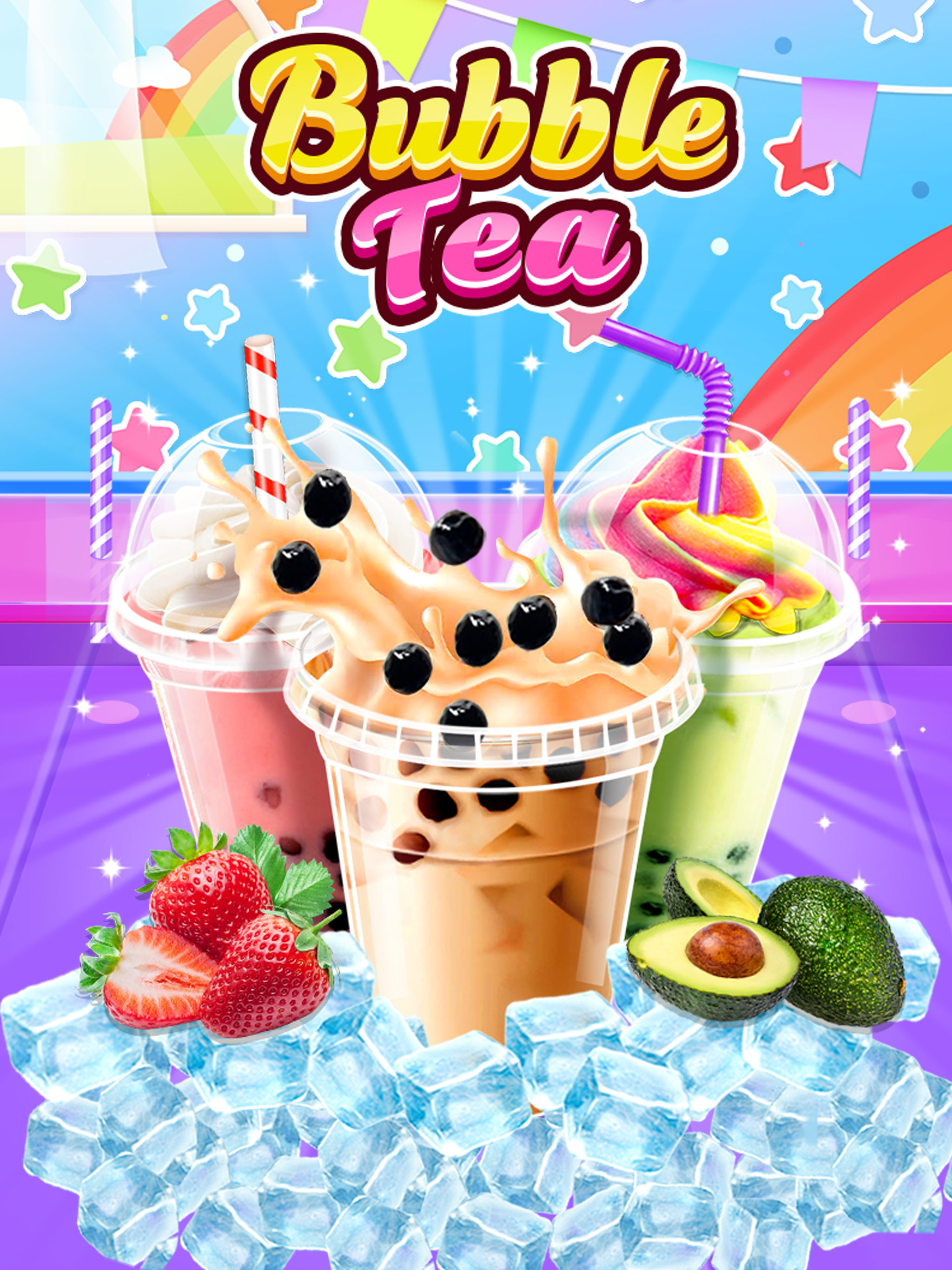 اسکرین شات 1 برنامه DIY Bubble Tea - Ice Milk Tea